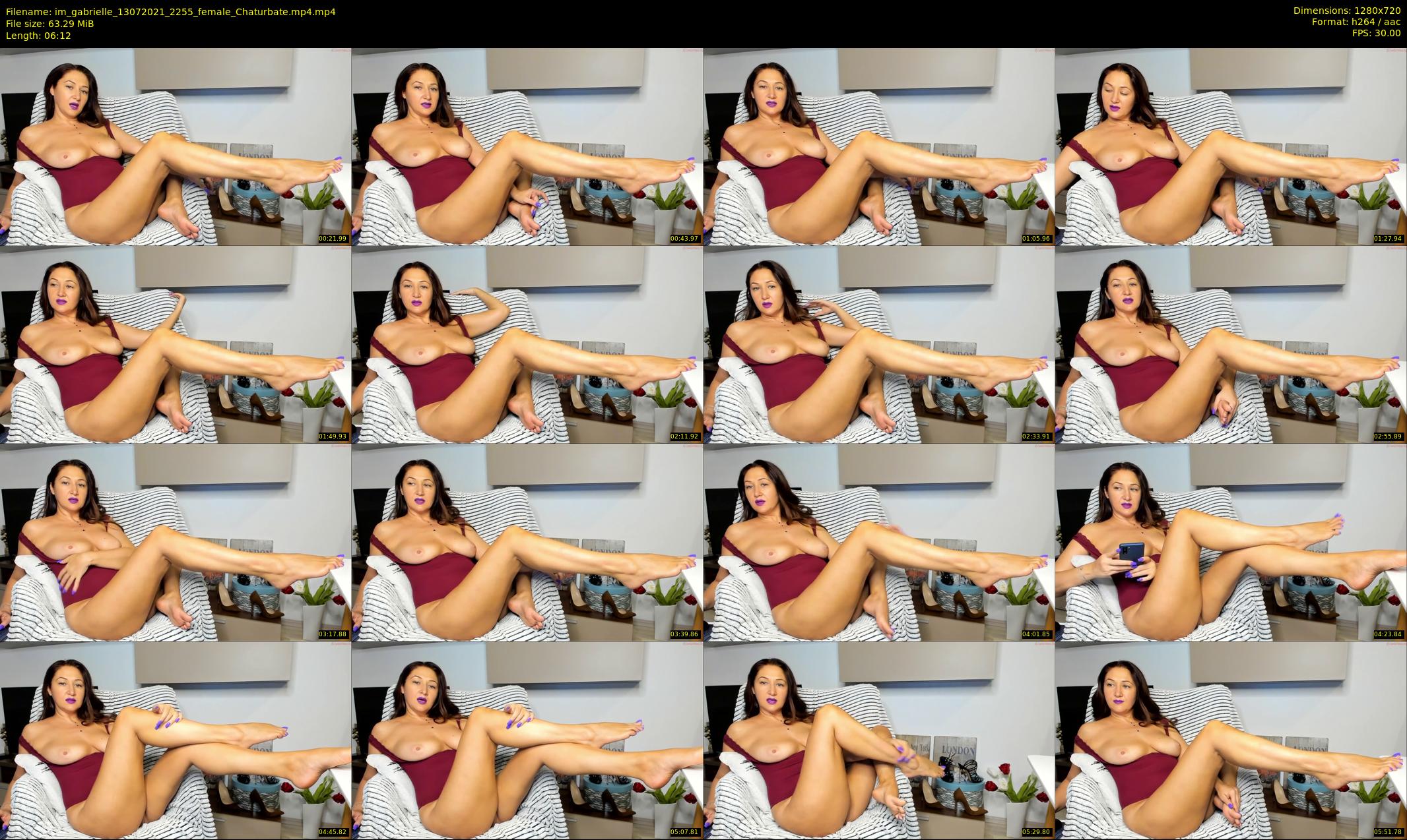 im_gabrielle — 7 minute Chaturbate female cam show recording, 720p, Jul 13, 2021