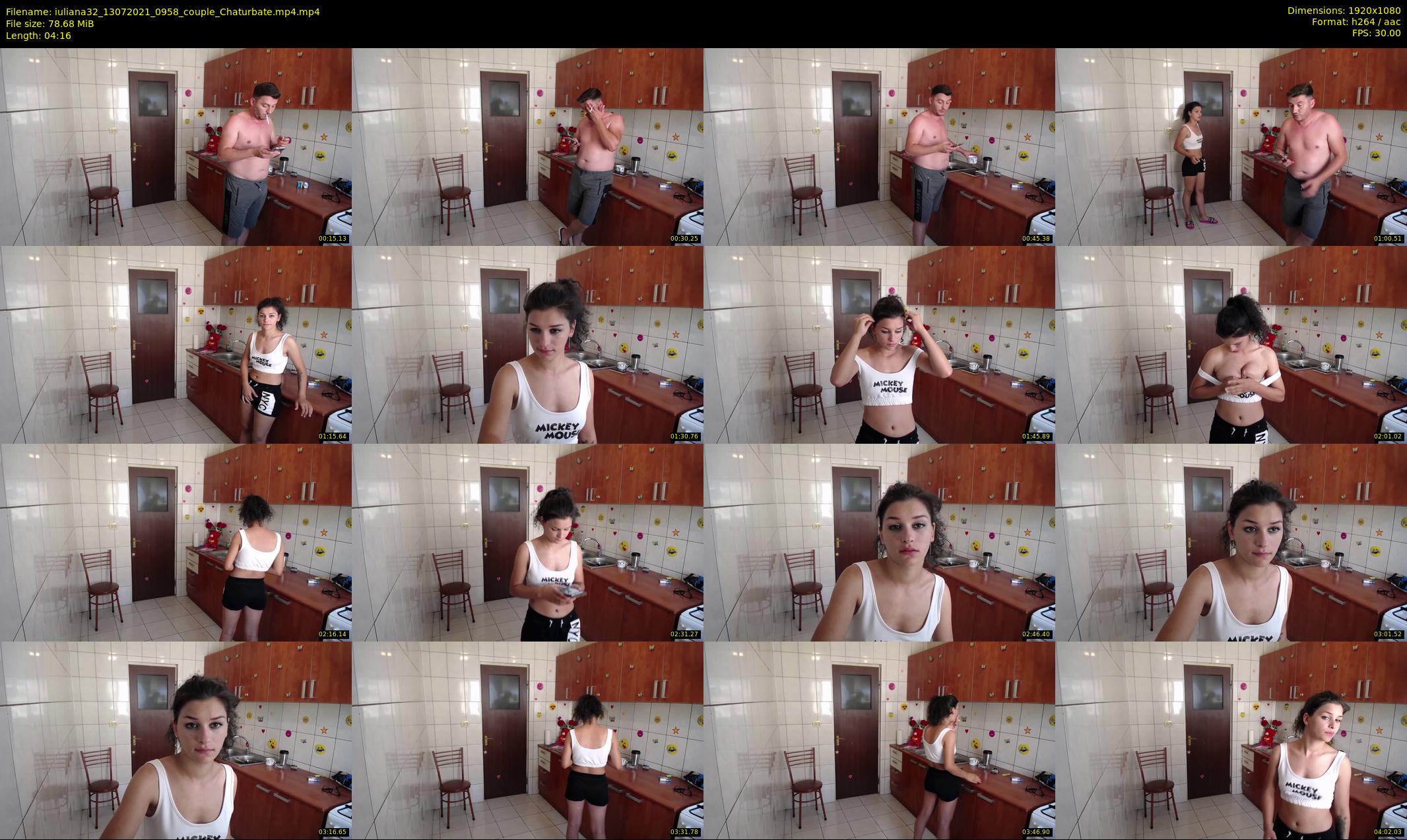iuliana32 — 5 minute Chaturbate couple cam show recording, 1080p, Jul 13, 2021