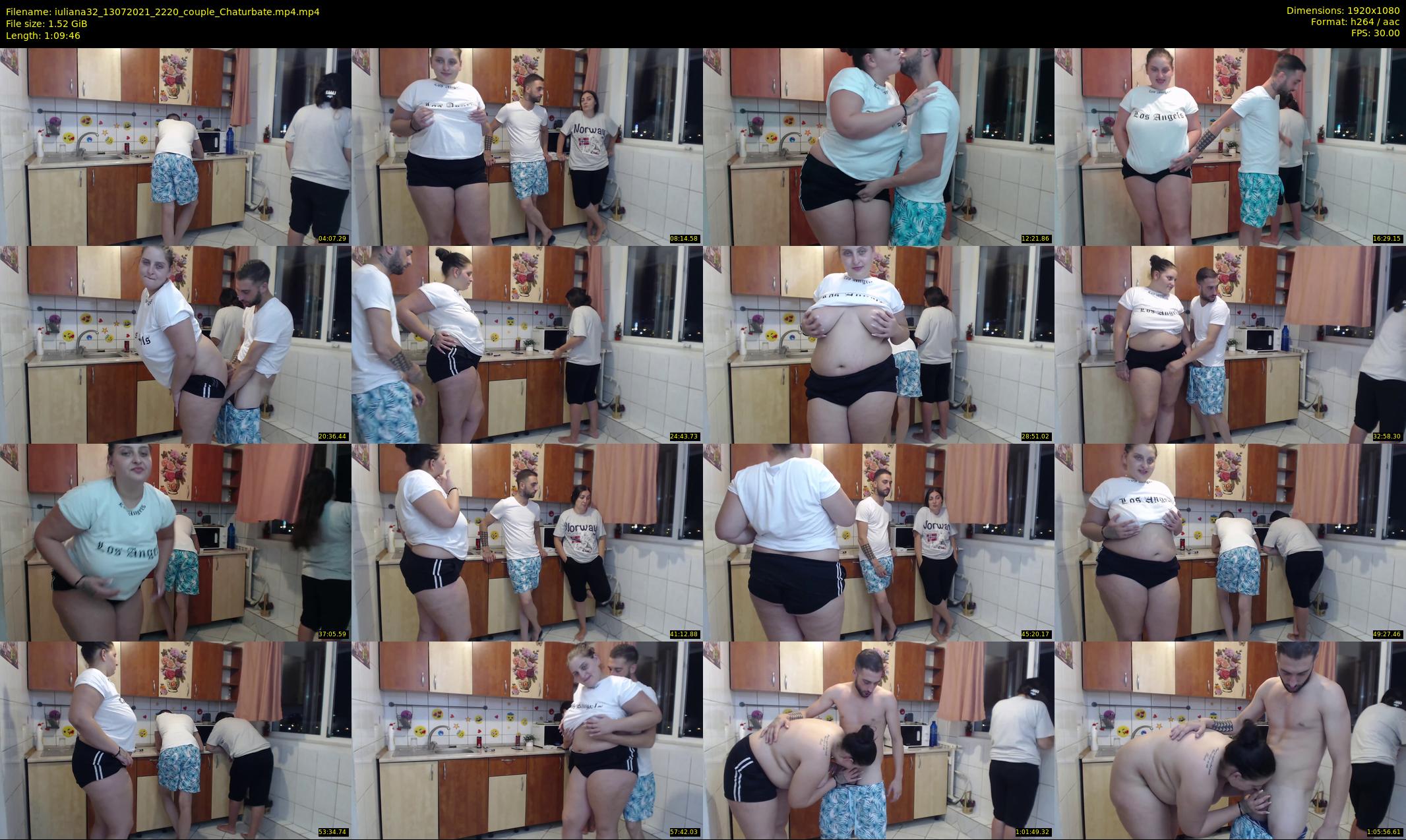 iuliana32 — 70 minute Chaturbate couple cam show recording, 1080p, Jul 13, 2021