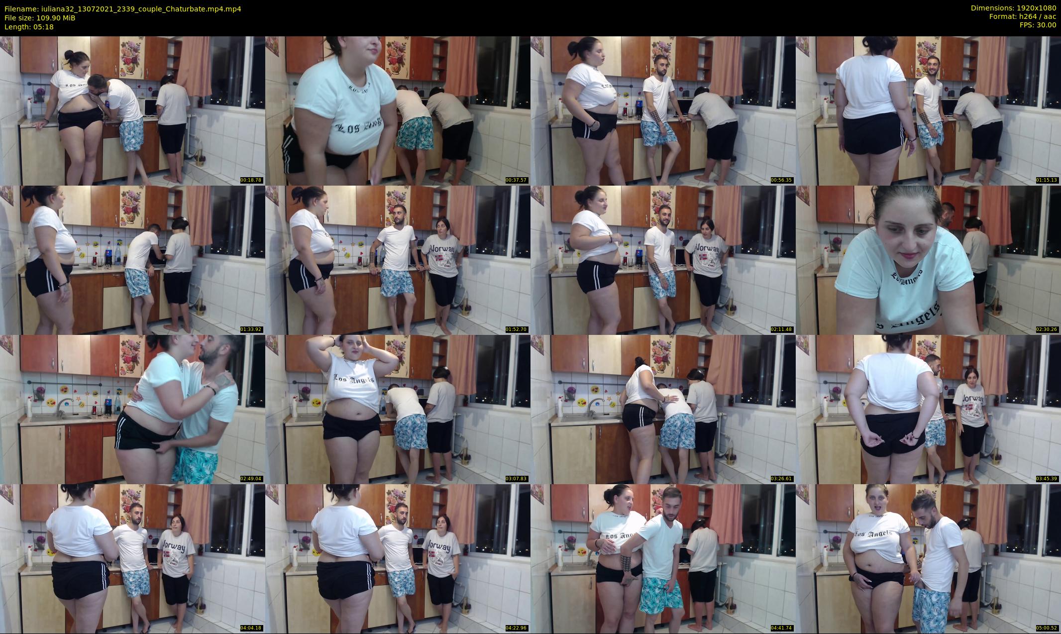 iuliana32 — 6 minute Chaturbate couple cam show recording, 1080p, Jul 13, 2021