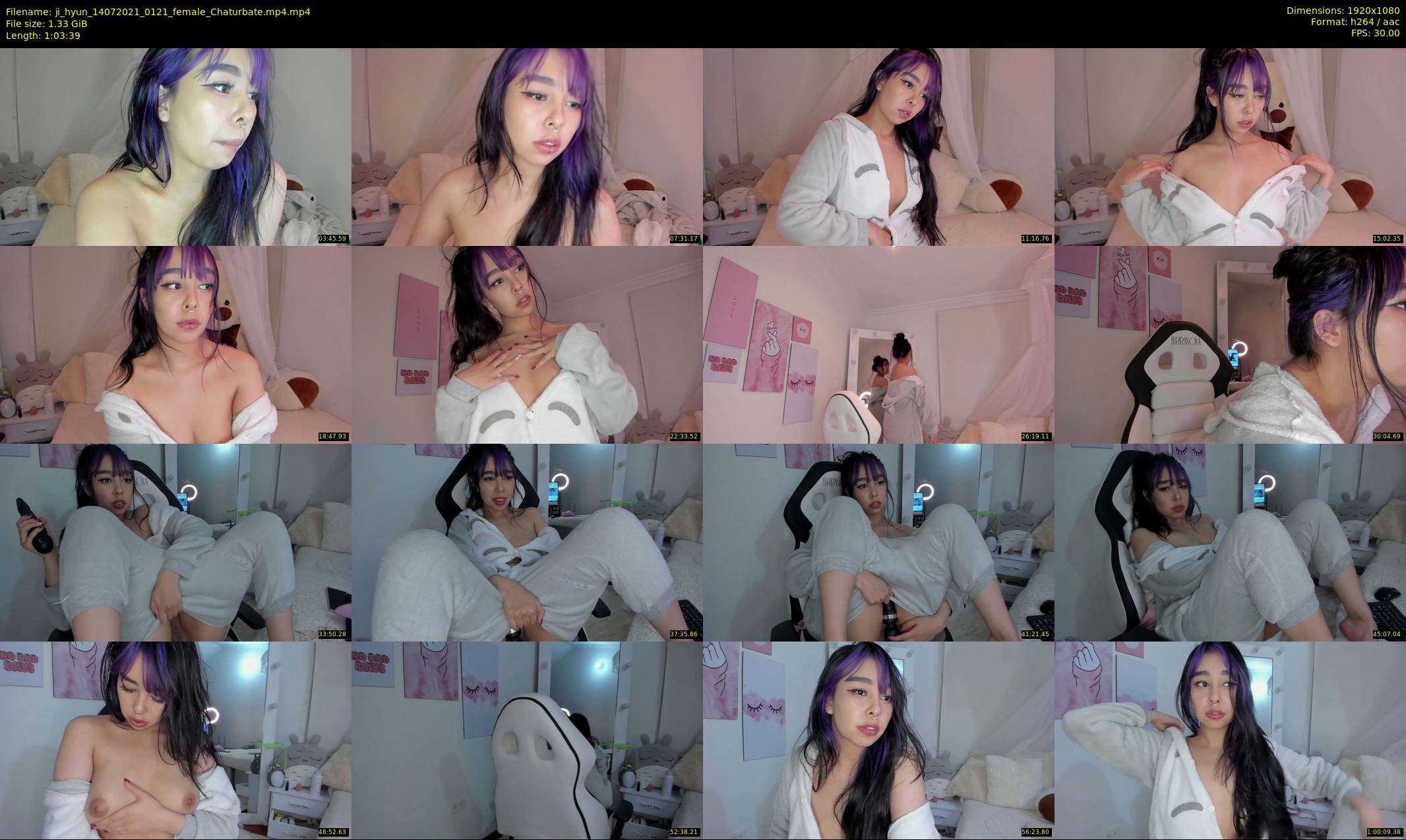 ji_hyun — 64 minute Chaturbate female cam show recording, 1080p, Jul 14, 2021