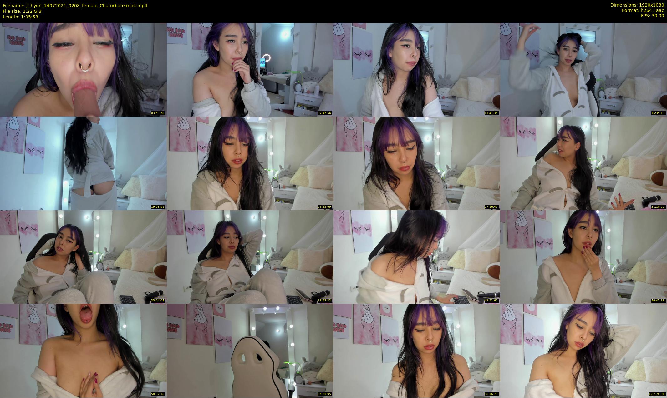 ji_hyun — 66 minute Chaturbate female cam show recording, 1080p, Jul 14, 2021