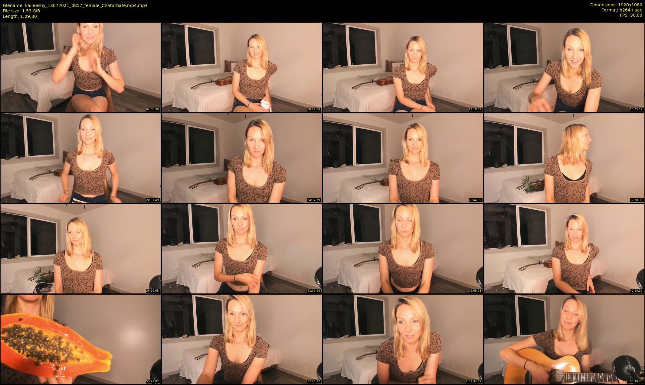 kaileeshy — 70 minute Chaturbate female cam show recording, 1080p, Jul 13, 2021
