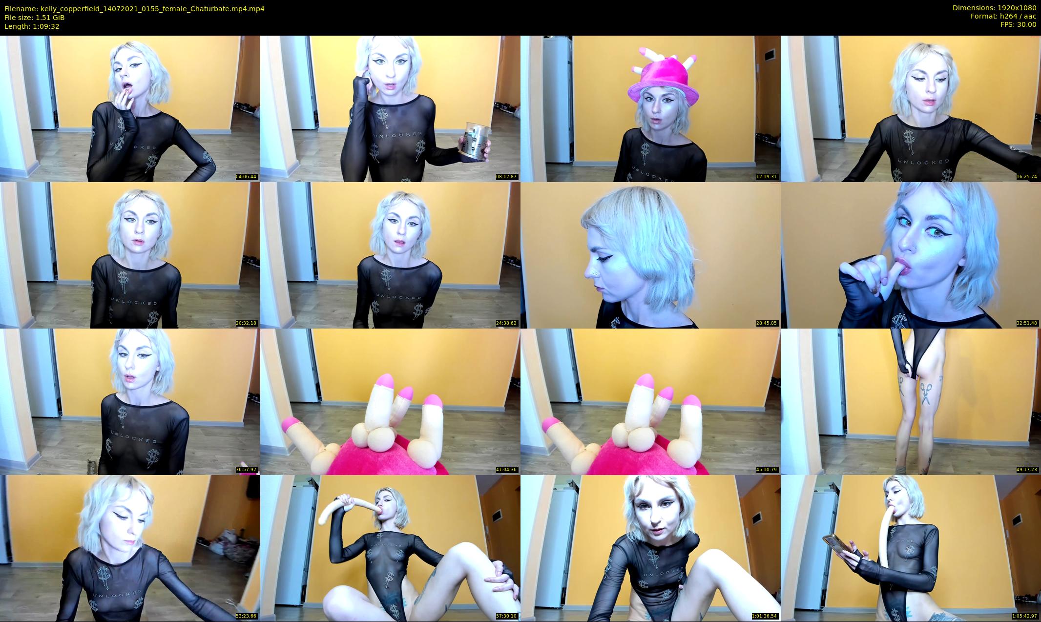 kelly_copperfield — 70 minute Chaturbate female cam show recording, 1080p, Jul 14, 2021