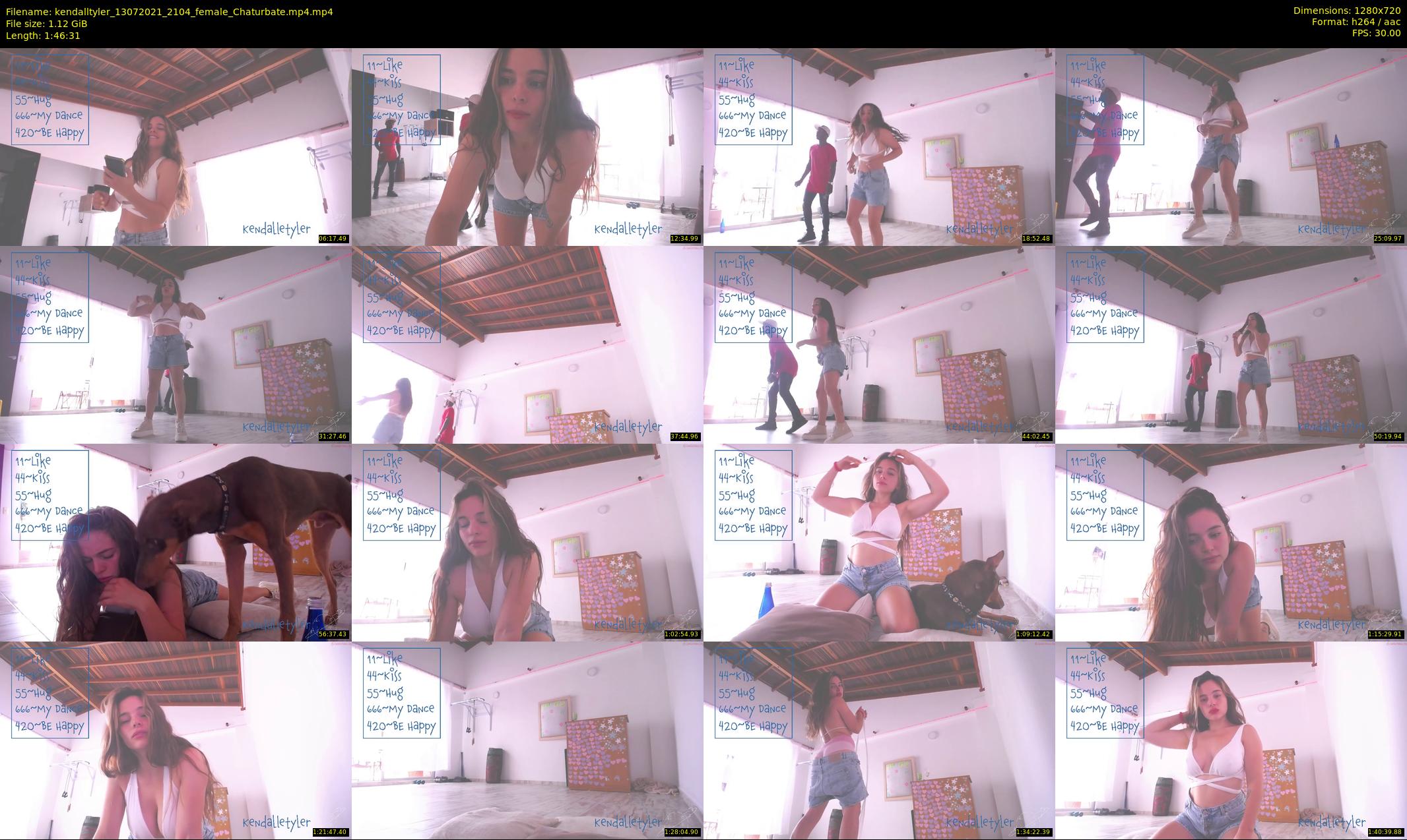 kendalltyler — 107 minute Chaturbate female cam show recording, 720p, Jul 13, 2021