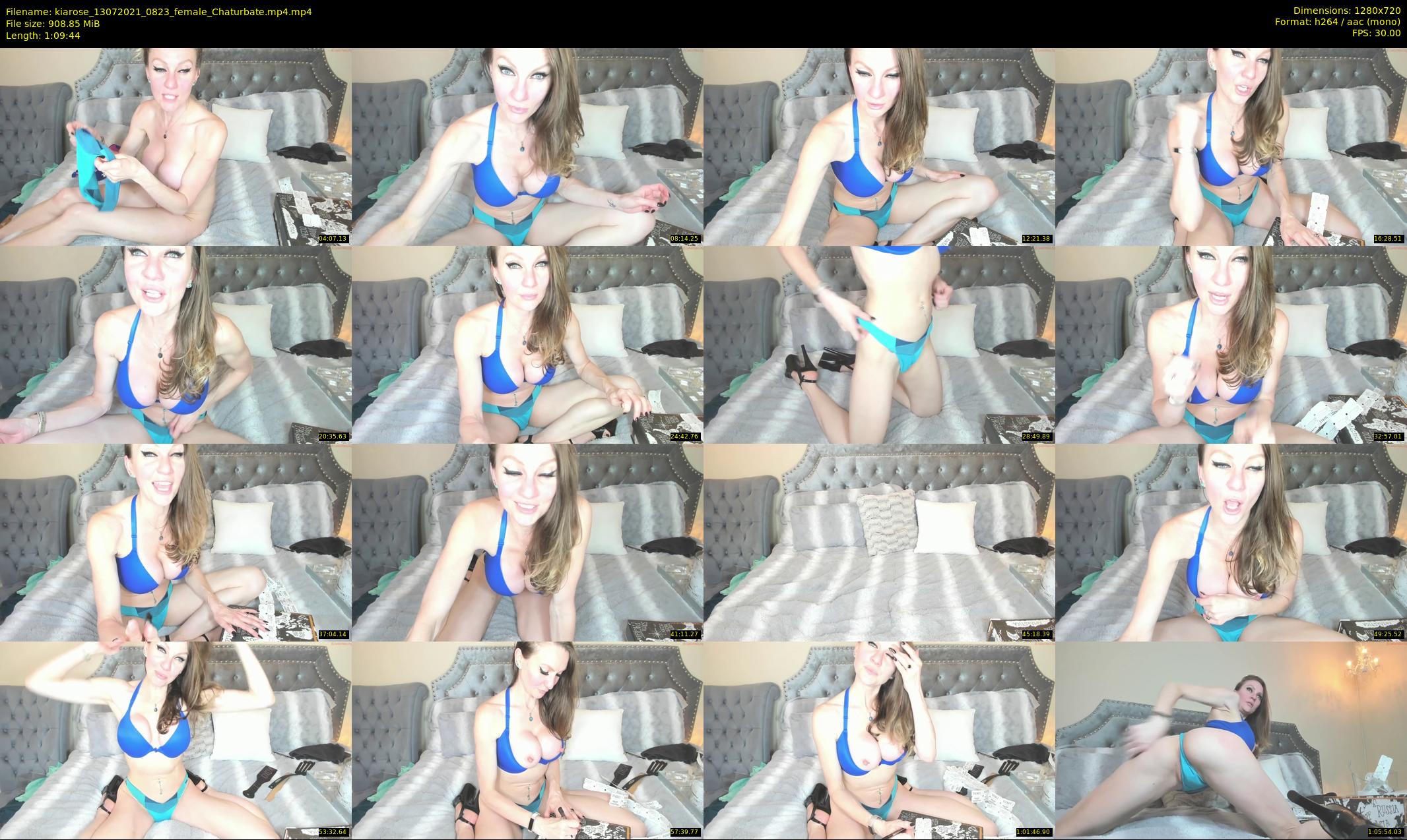 kiarose — 70 minute Chaturbate female cam show recording, 720p, Jul 13, 2021