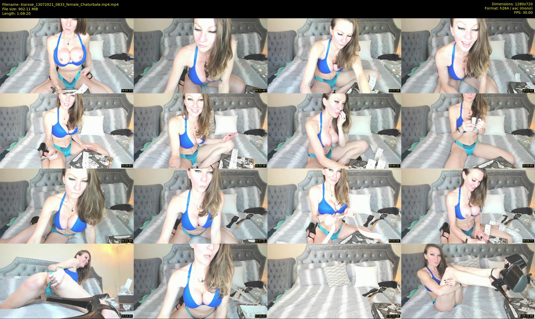 kiarose — 70 minute Chaturbate female cam show recording, 720p, Jul 13, 2021