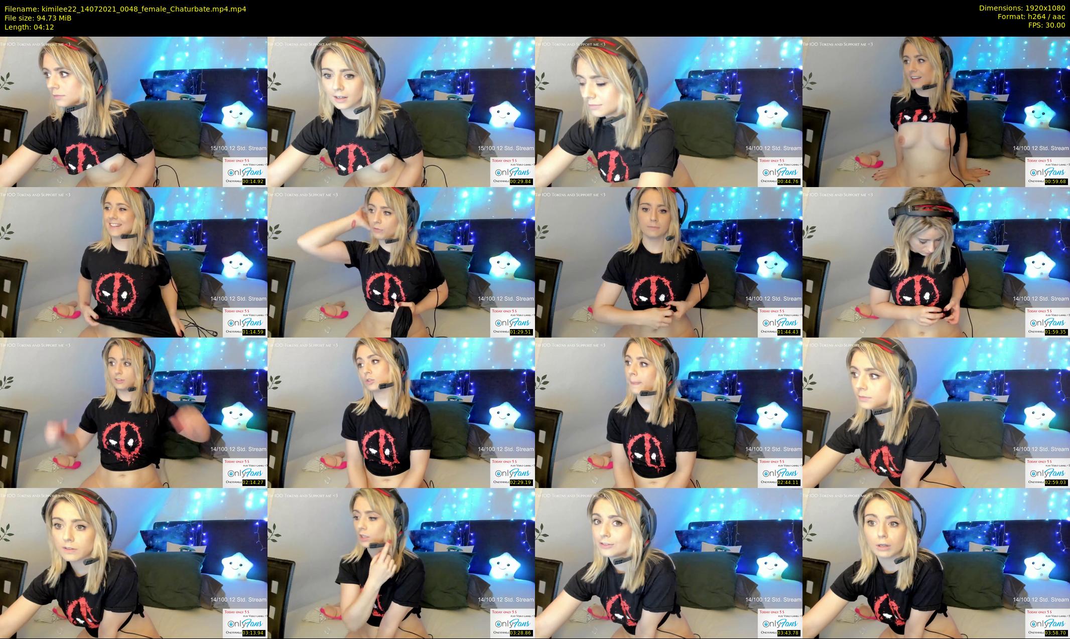 kimilee22 — 5 minute Chaturbate female cam show recording, 1080p, Jul 14, 2021