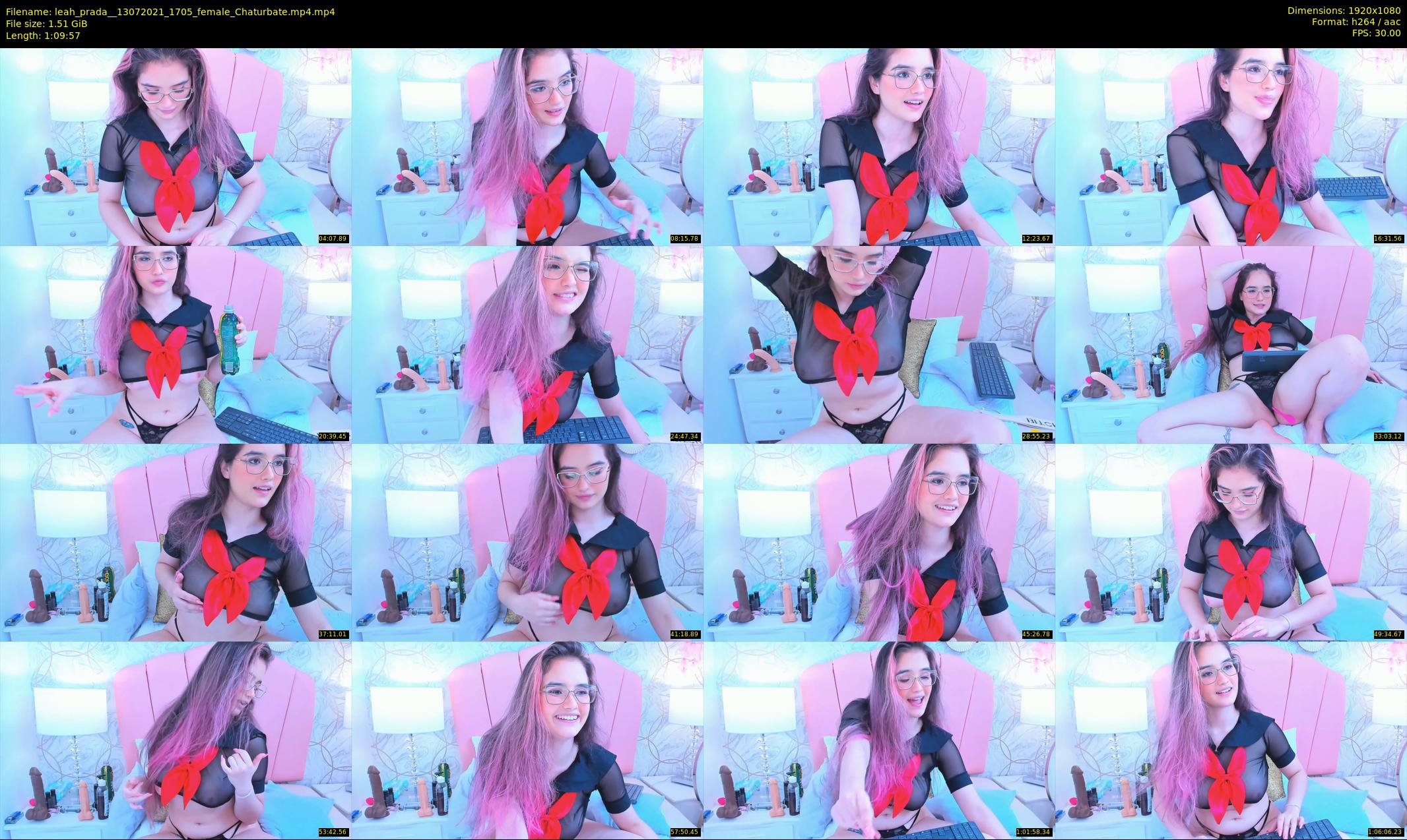 leah_prada_ — 70 minute Chaturbate female cam show recording, 1080p, Jul 13, 2021