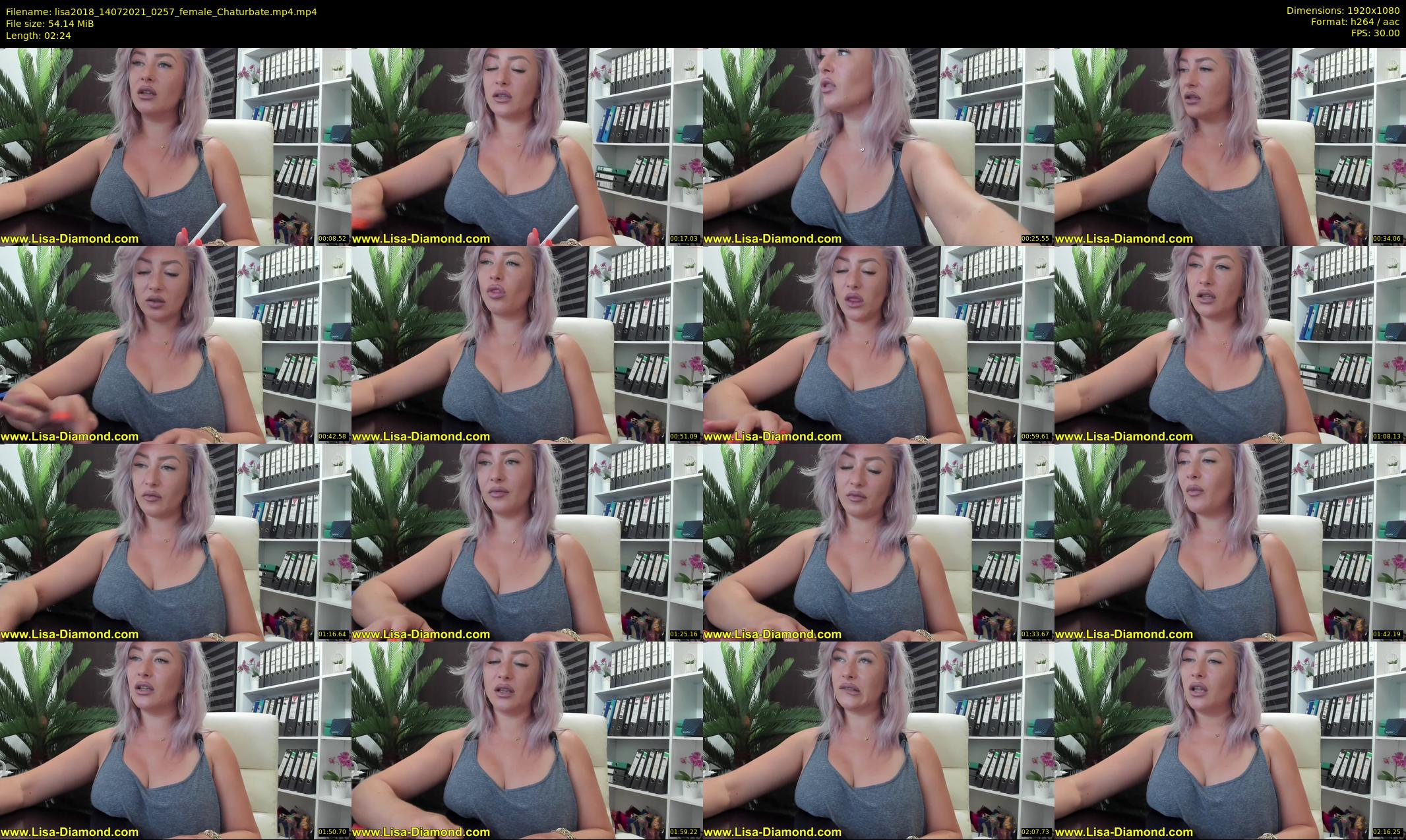 lisa2018 — 3 minute Chaturbate female cam show recording, 1080p, Jul 14, 2021