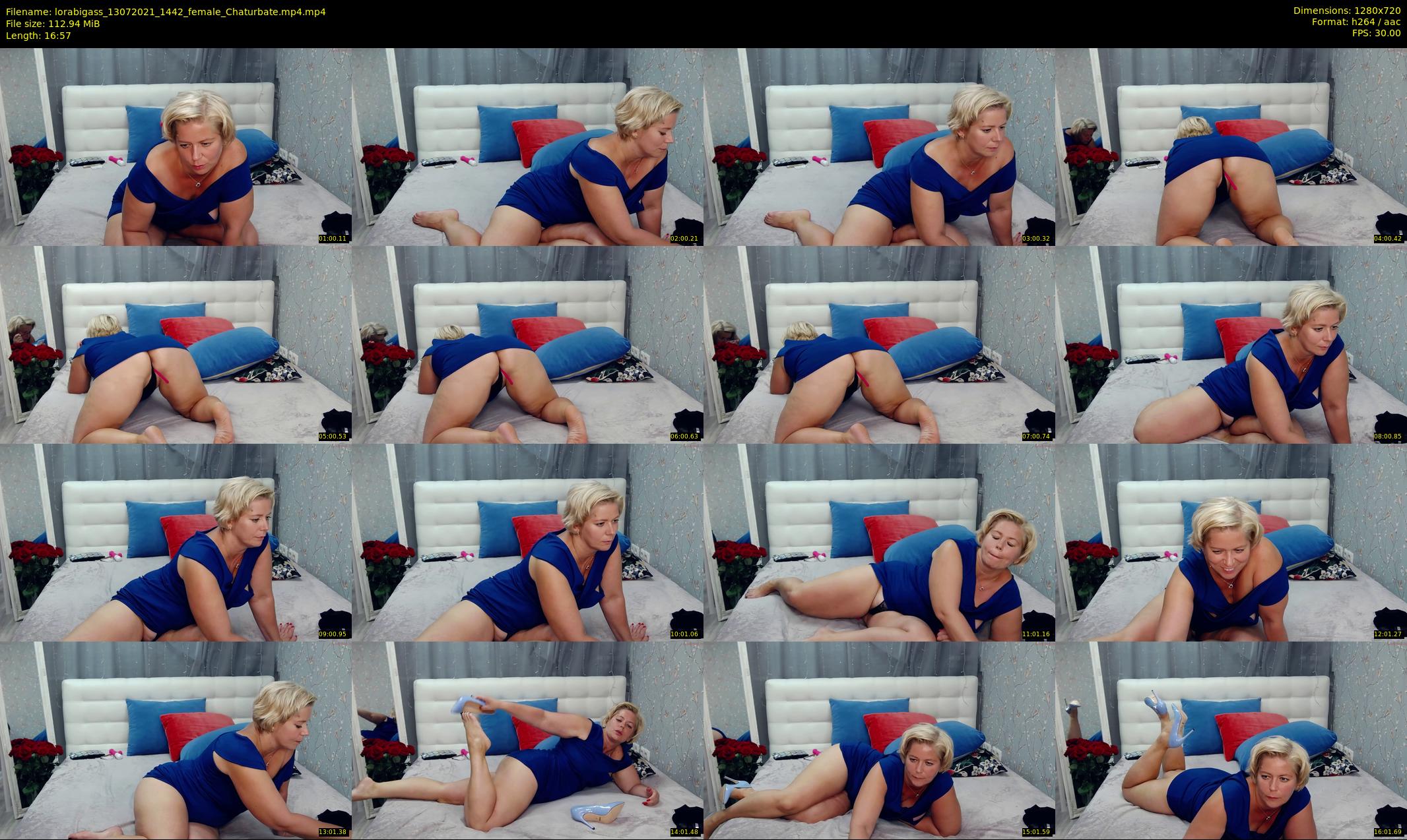lorabigass — 17 minute Chaturbate female cam show recording, 720p, Jul 13, 2021