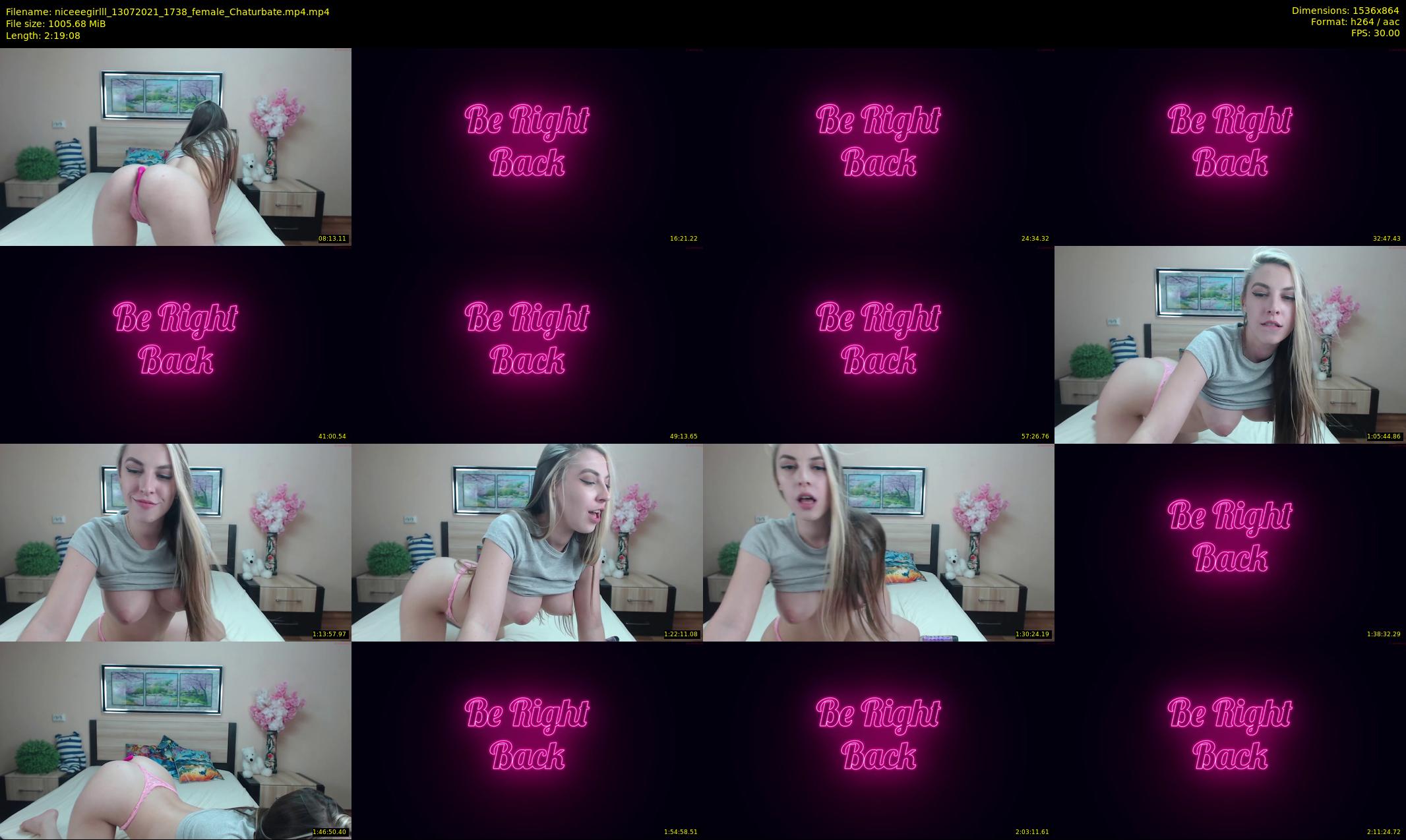 niceeegirlll — 140 minute Chaturbate couple cam show recording, 720p, Jul 13, 2021