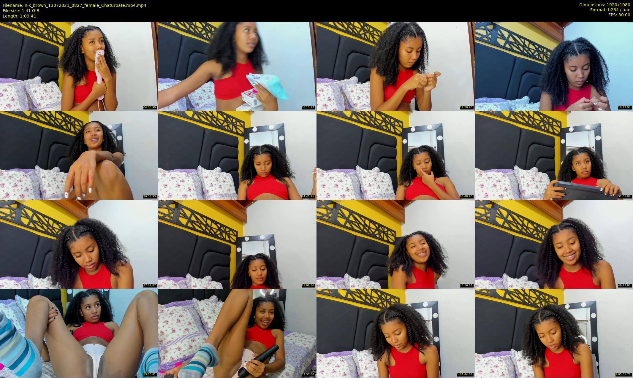 nix_brown — 70 minute Chaturbate female cam show recording, 1080p, Jul 13, 2021