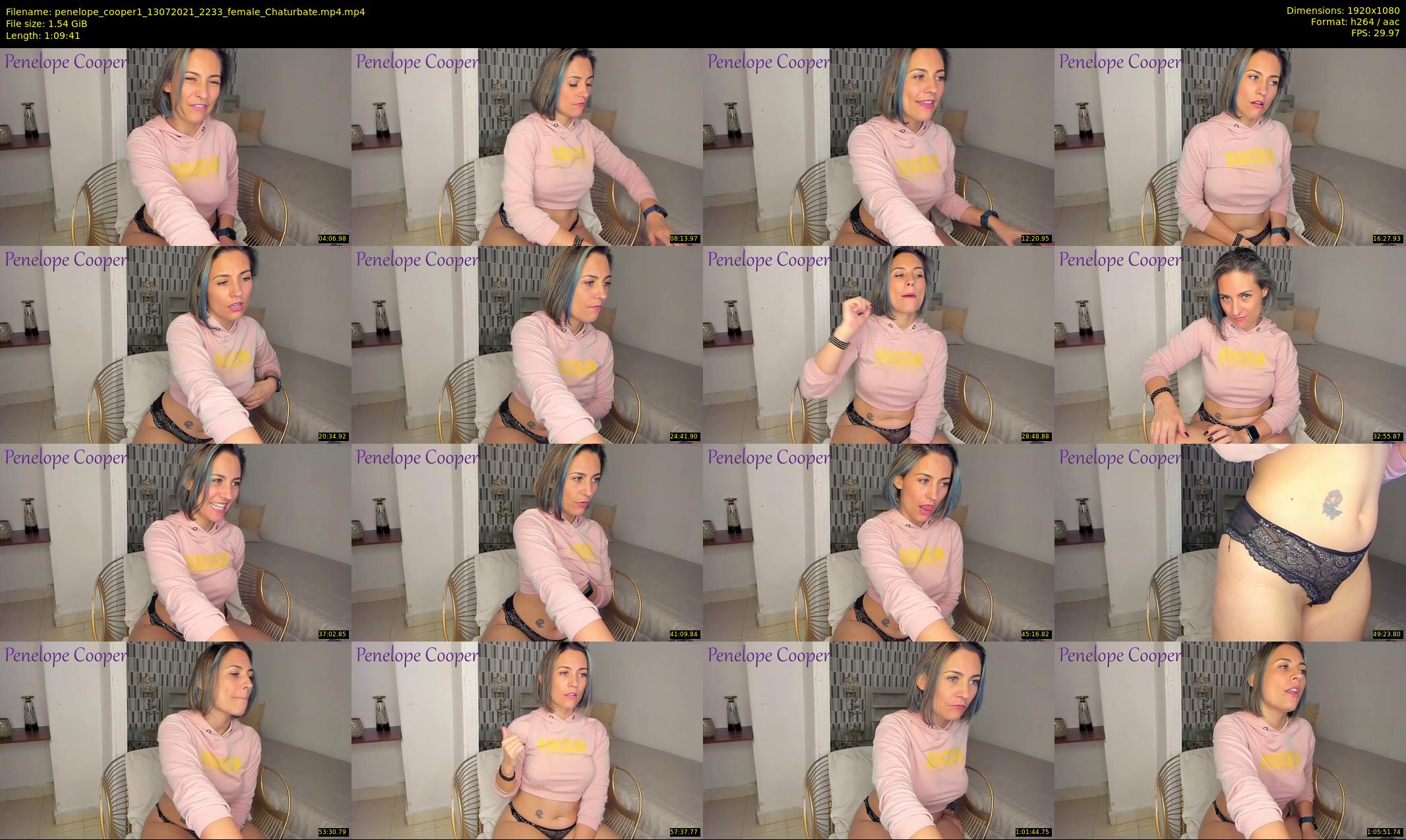 penelope_cooper1 — 70 minute Chaturbate female cam show recording, 1080p, Jul 13, 2021