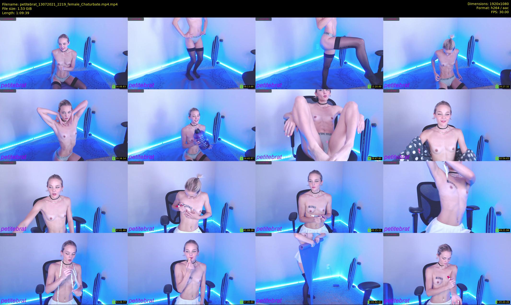 petitebrat — 70 minute Chaturbate female cam show recording, 1080p, Jul 13, 2021
