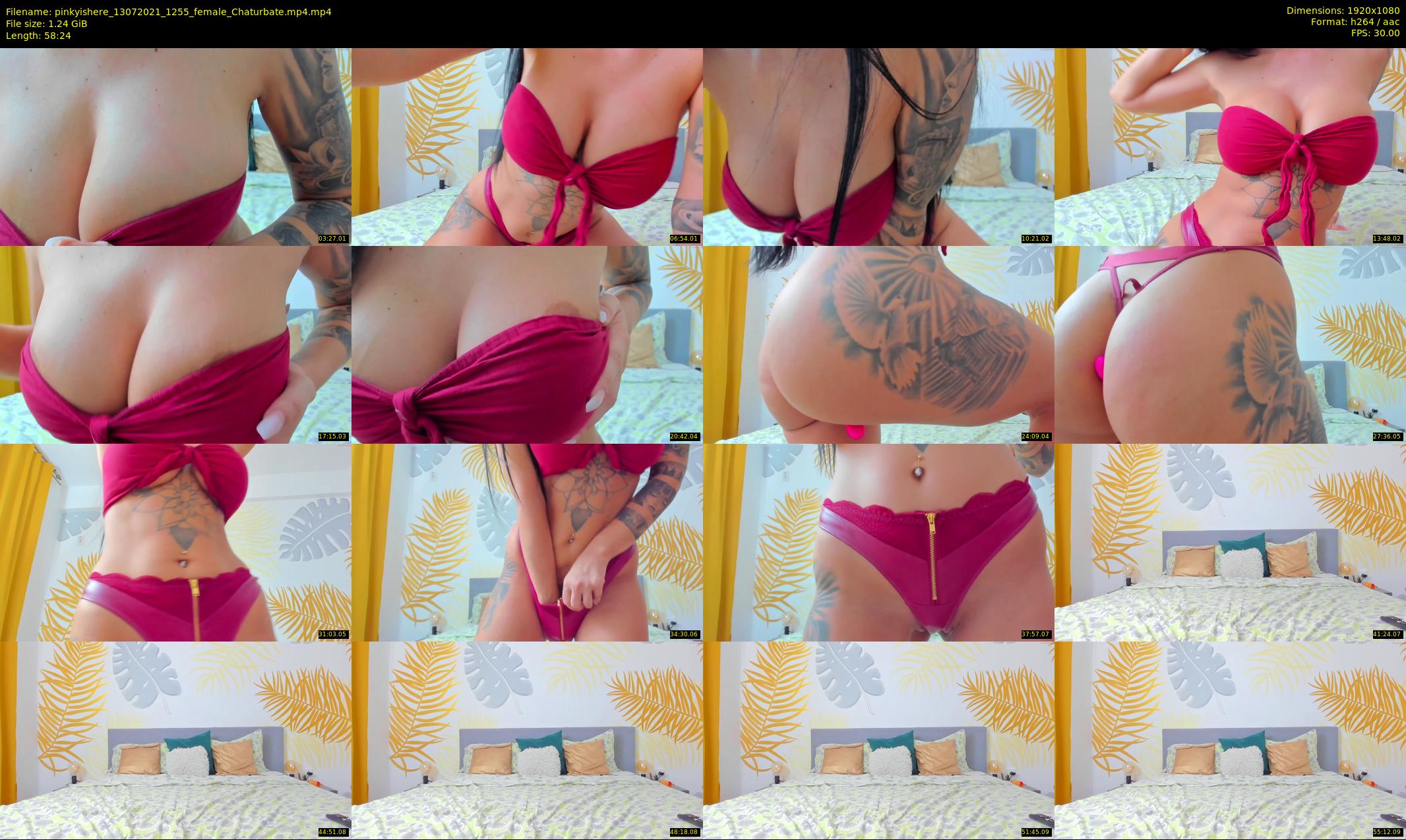 pinkyishere — 59 minute Chaturbate female cam show recording, 1080p, Jul 13, 2021
