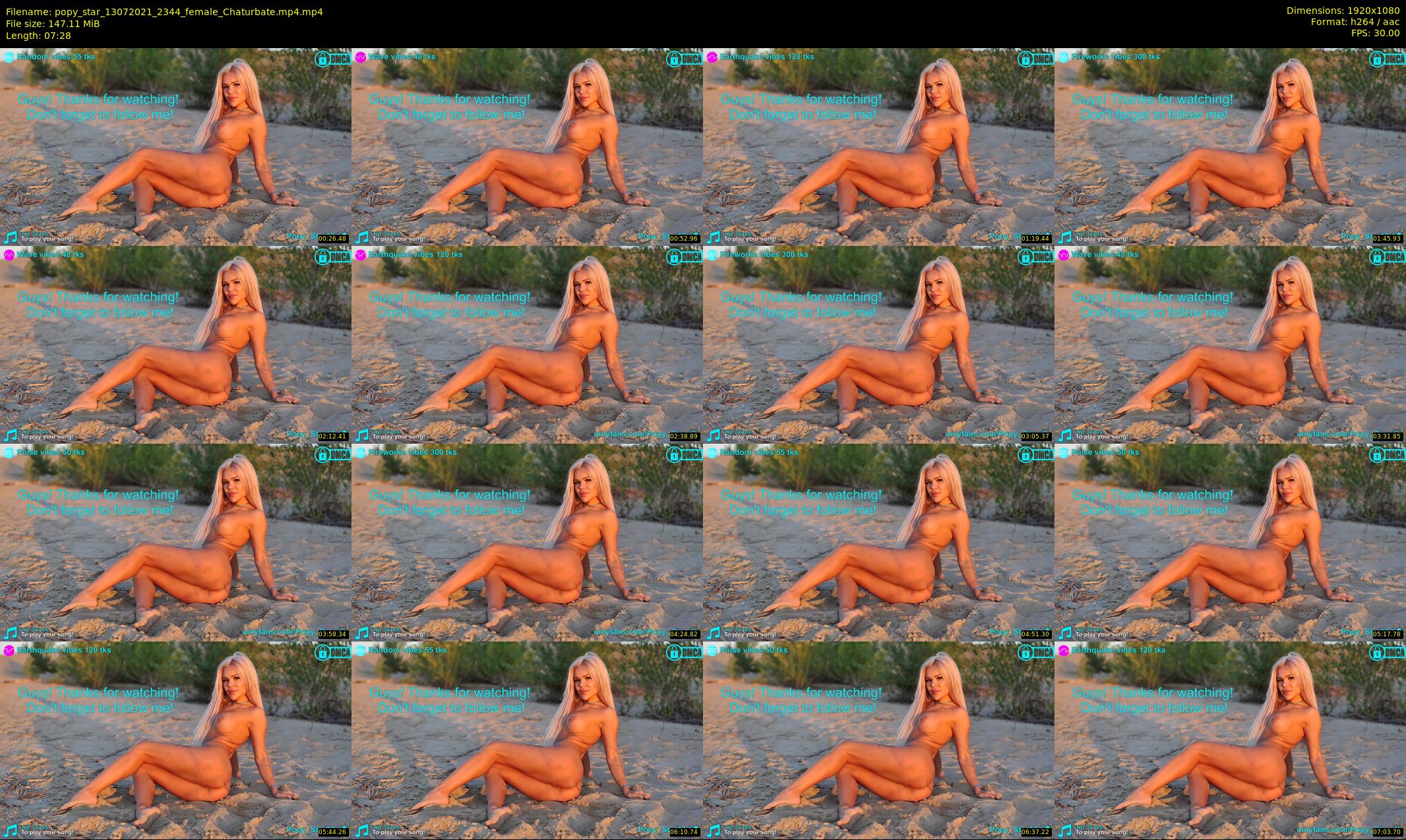 popy_star — 8 minute Chaturbate couple cam show recording, 1080p, Jul 13, 2021