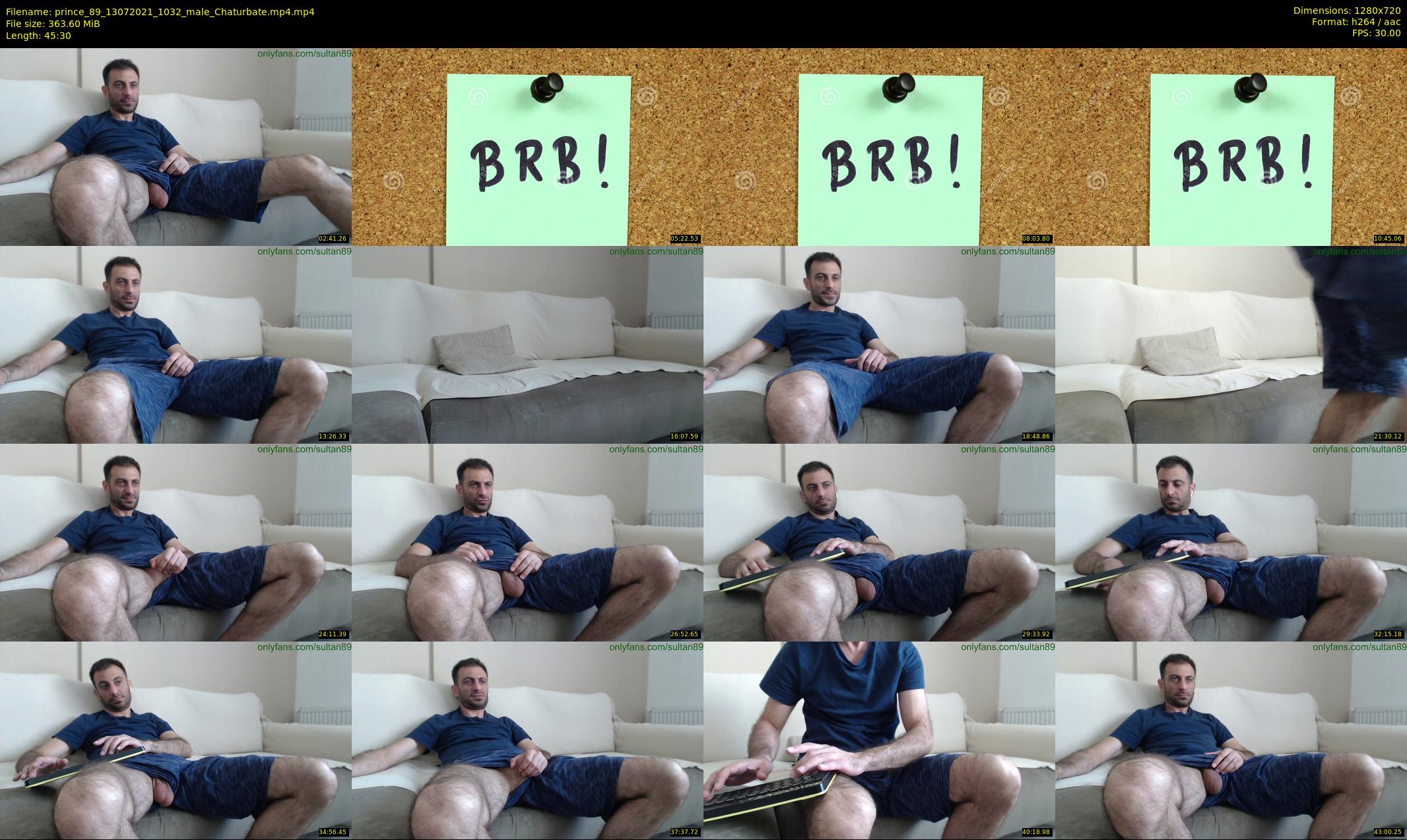 prince_89 — 46 minute Chaturbate male cam show recording, 720p, Jul 13, 2021