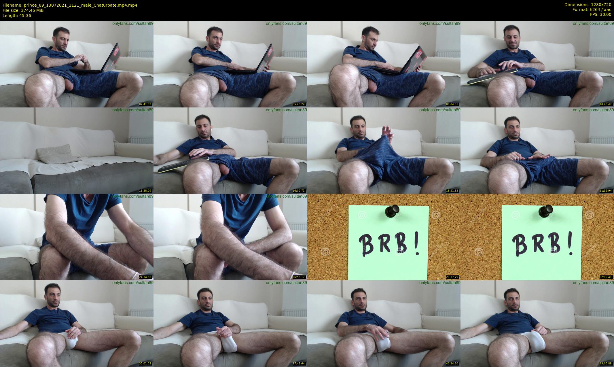 prince_89 — 46 minute Chaturbate male cam show recording, 720p, Jul 13, 2021