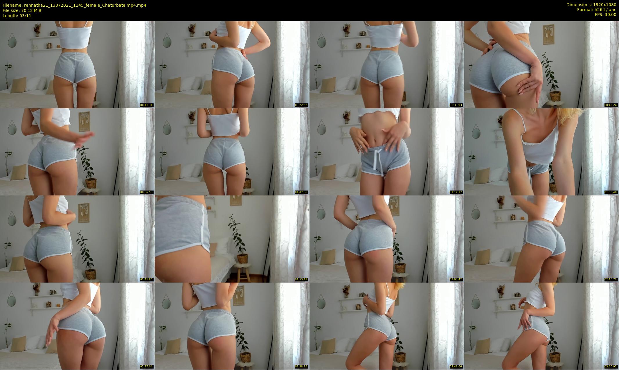 rennatha21 — 4 minute Chaturbate female cam show recording, 1080p, Jul 13, 2021