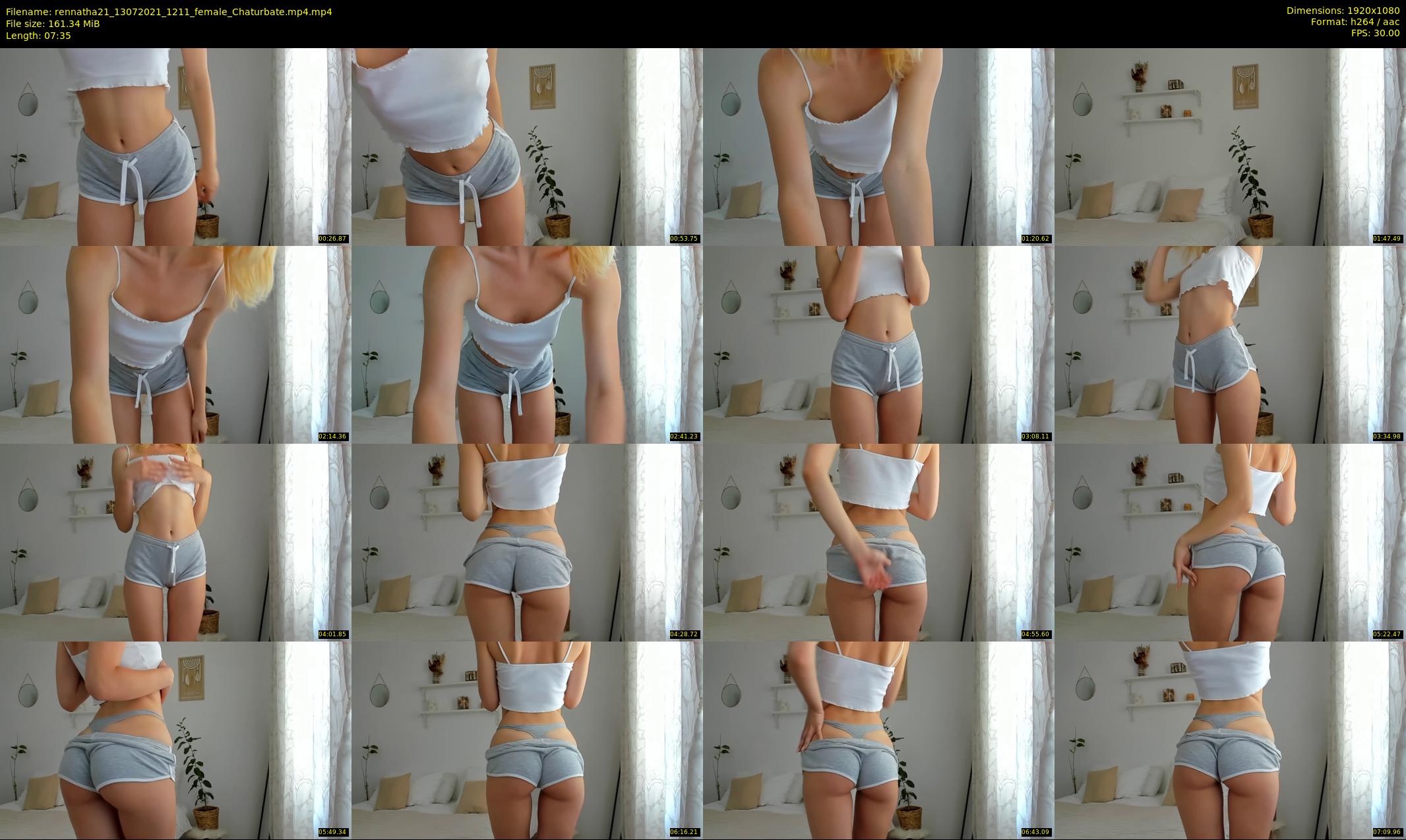 rennatha21 — 8 minute Chaturbate female cam show recording, 1080p, Jul 13, 2021