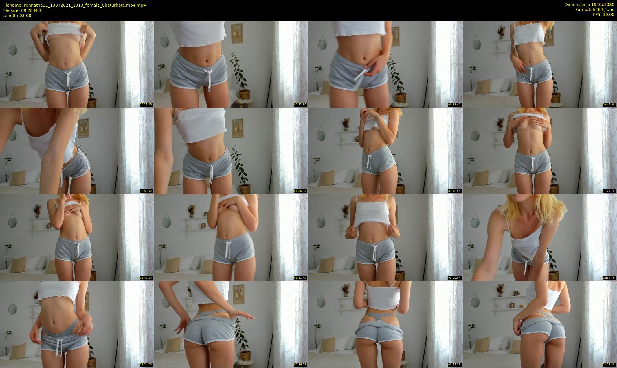rennatha21 — 4 minute Chaturbate female cam show recording, 1080p, Jul 13, 2021