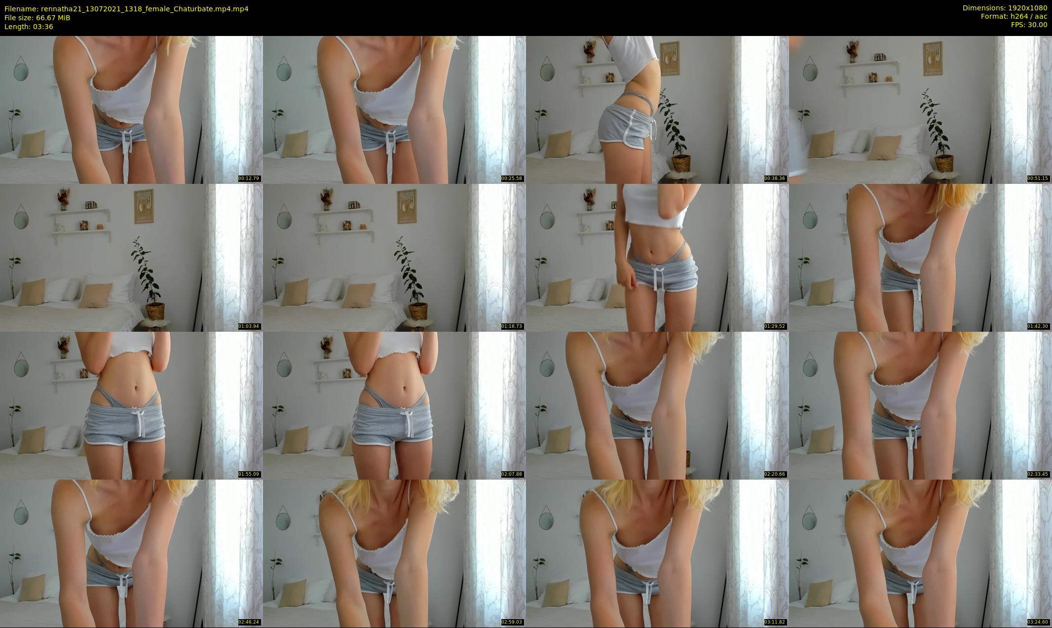 rennatha21 — 4 minute Chaturbate female cam show recording, 1080p, Jul 13, 2021