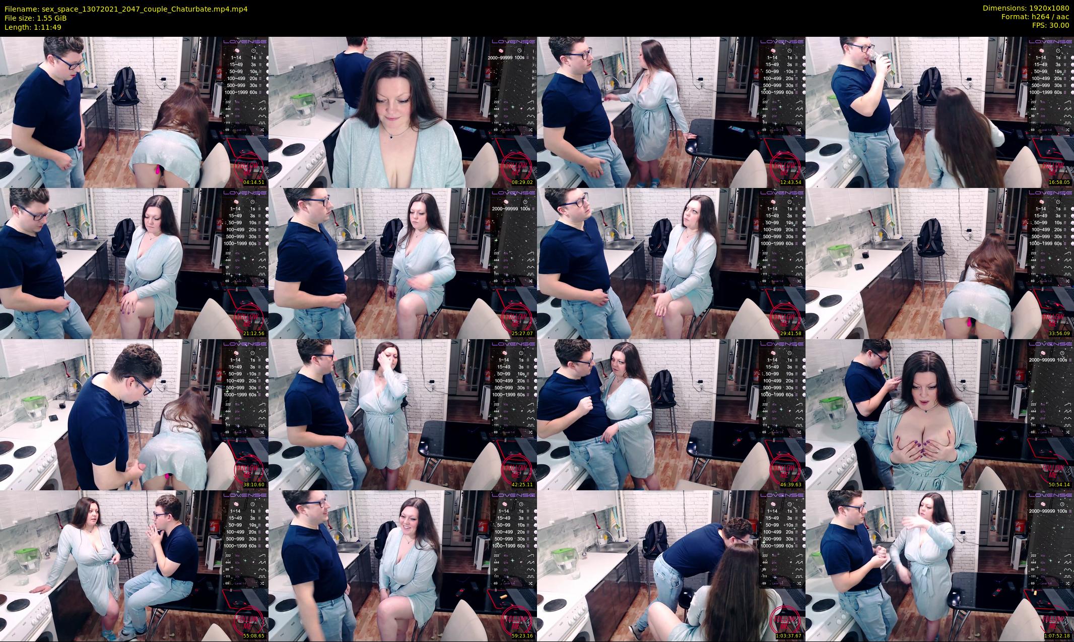 sex_space — 72 minute Chaturbate couple cam show recording, 1080p, Jul 13, 2021