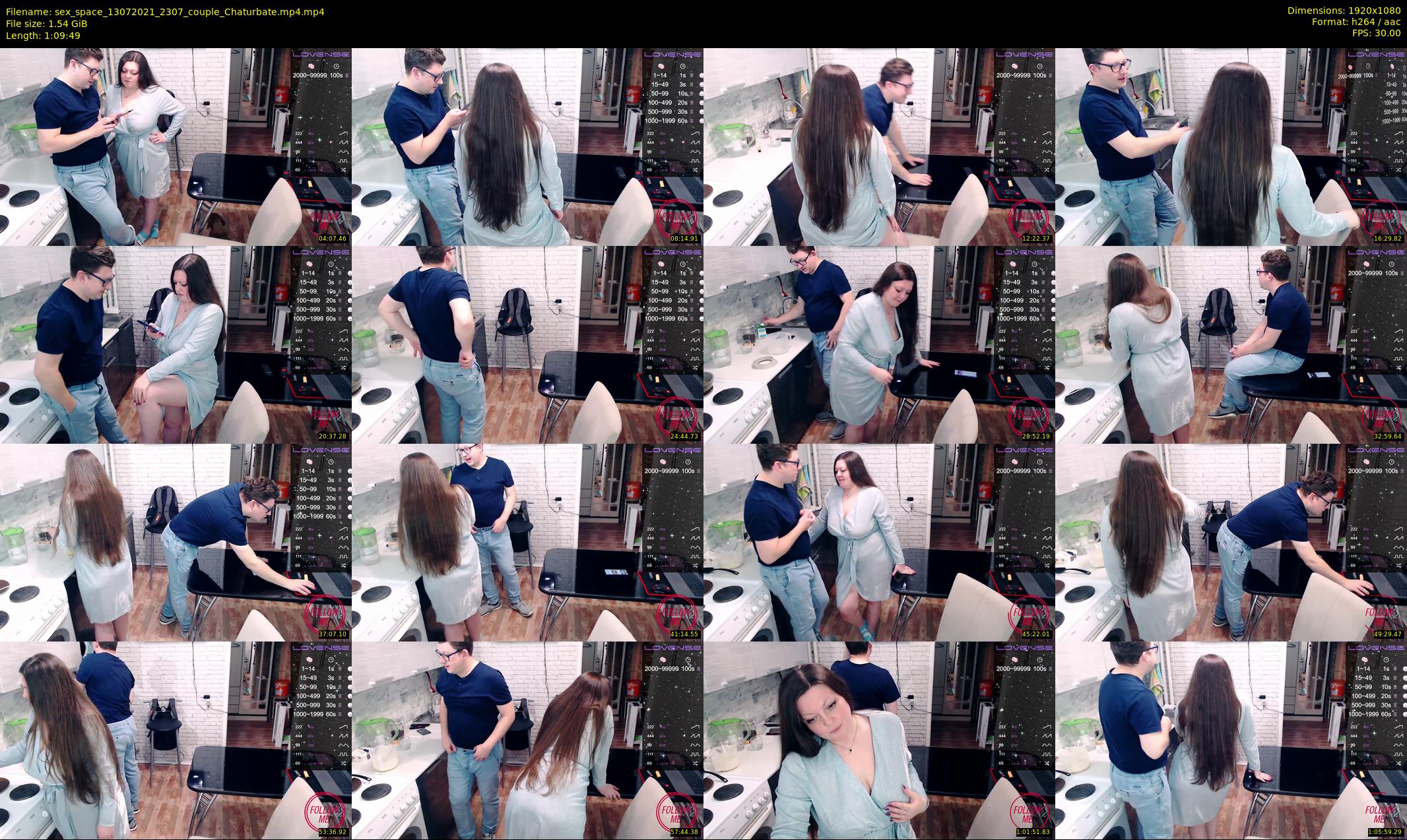 sex_space — 70 minute Chaturbate couple cam show recording, 1080p, Jul 13, 2021