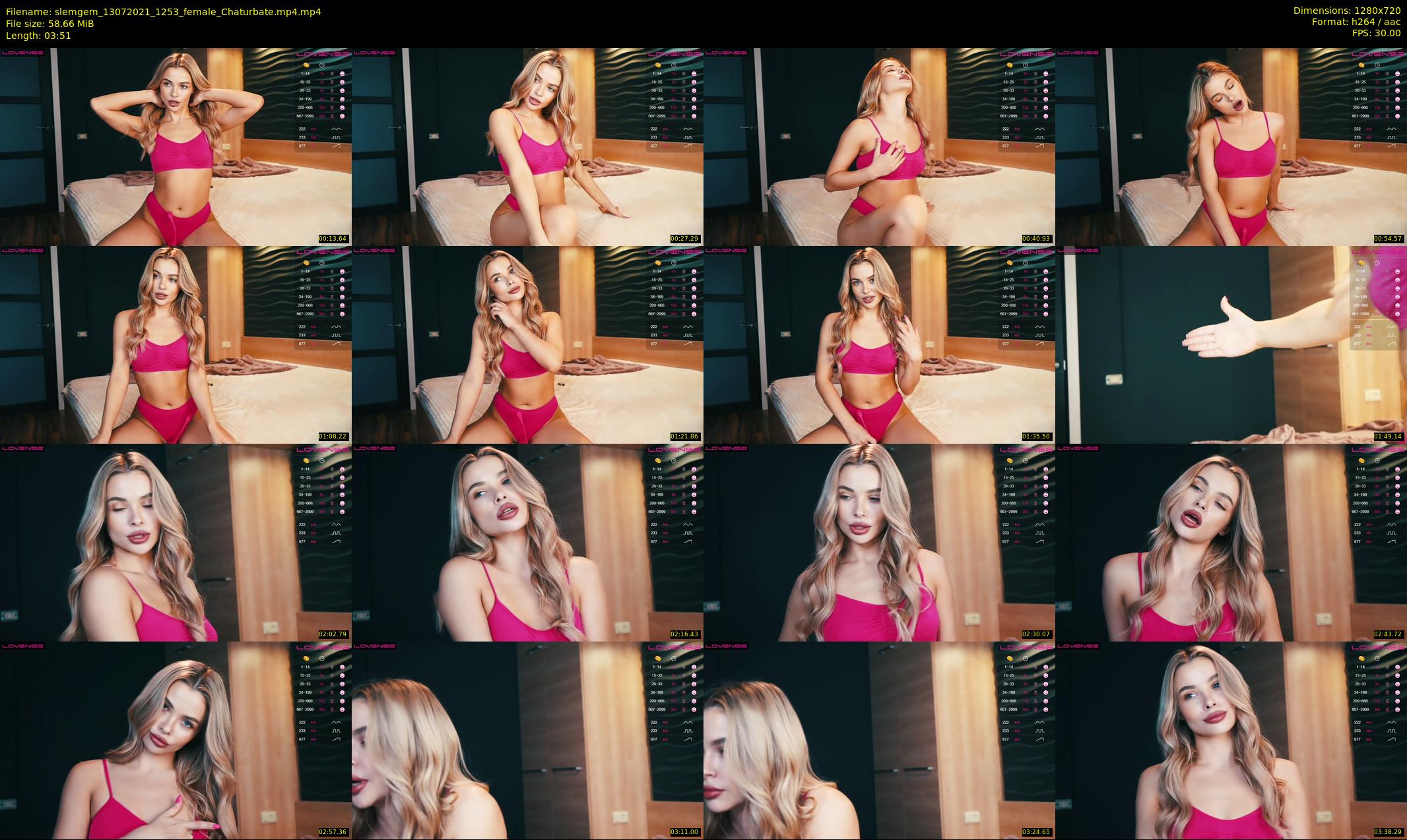 slemgem — 4 minute Chaturbate couple cam show recording, 720p, Jul 13, 2021