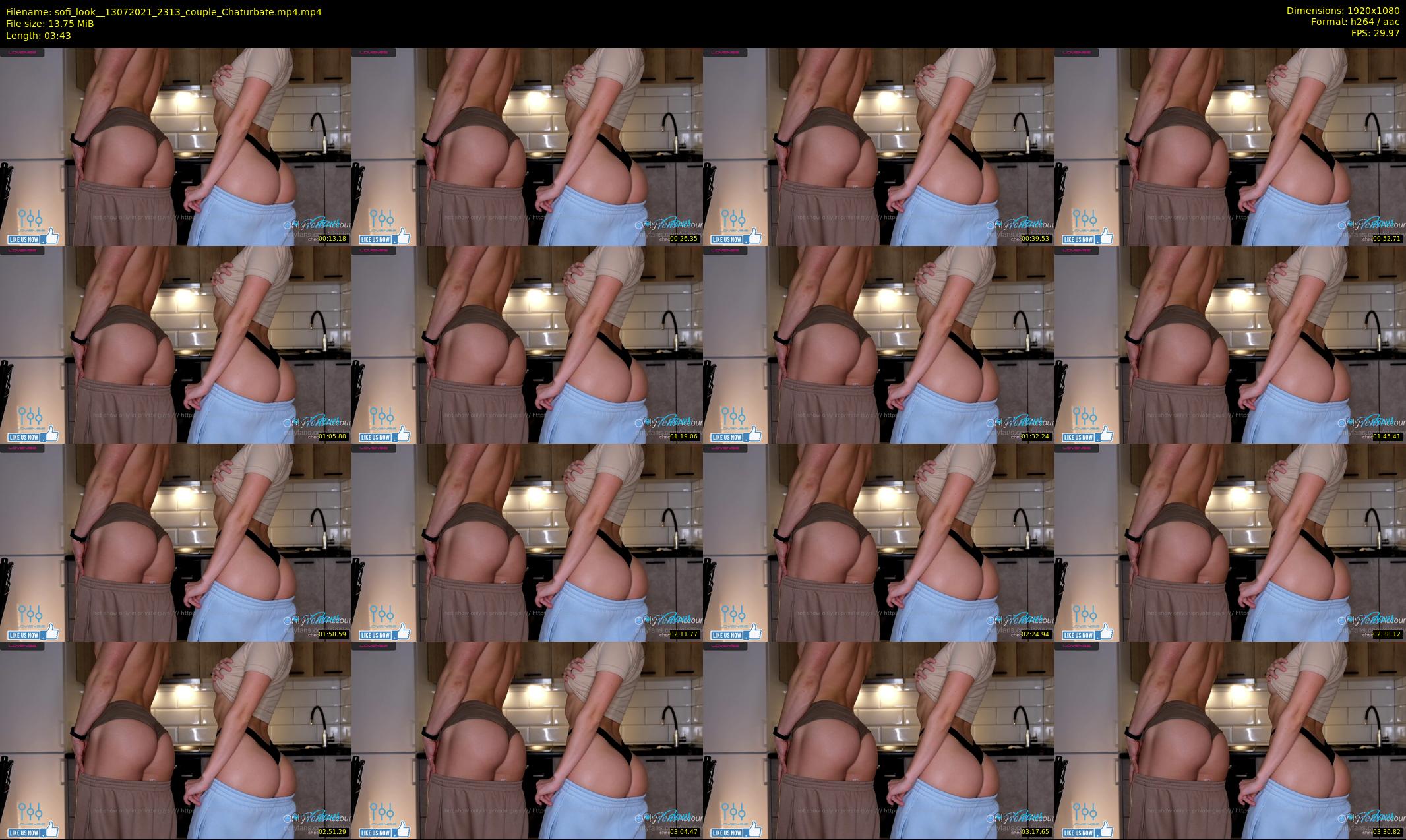sofi_look_ — 4 minute Chaturbate couple cam show recording, 1080p, Jul 13, 2021