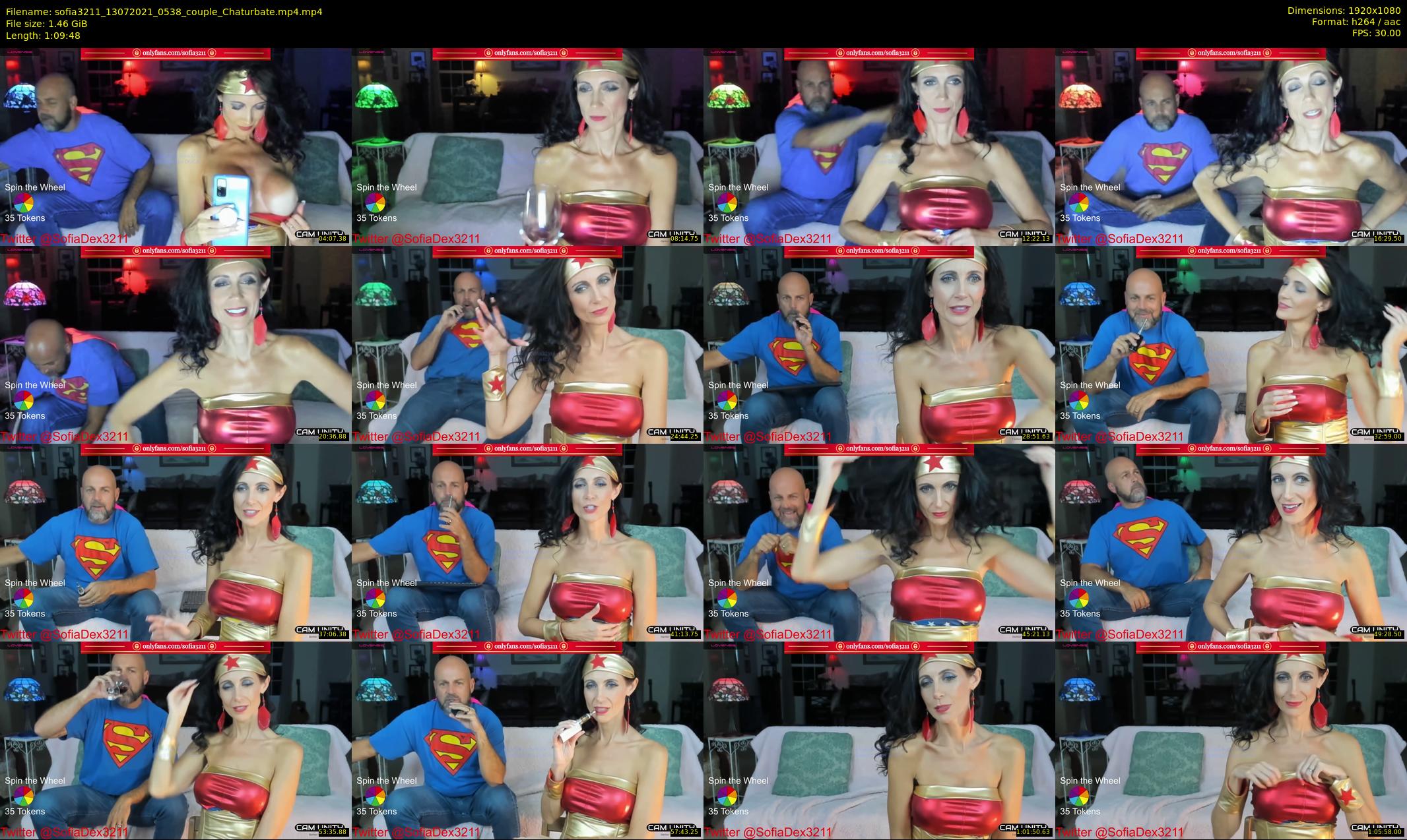 sofia3211 — 70 minute Chaturbate couple cam show recording, 1080p, Jul 13, 2021