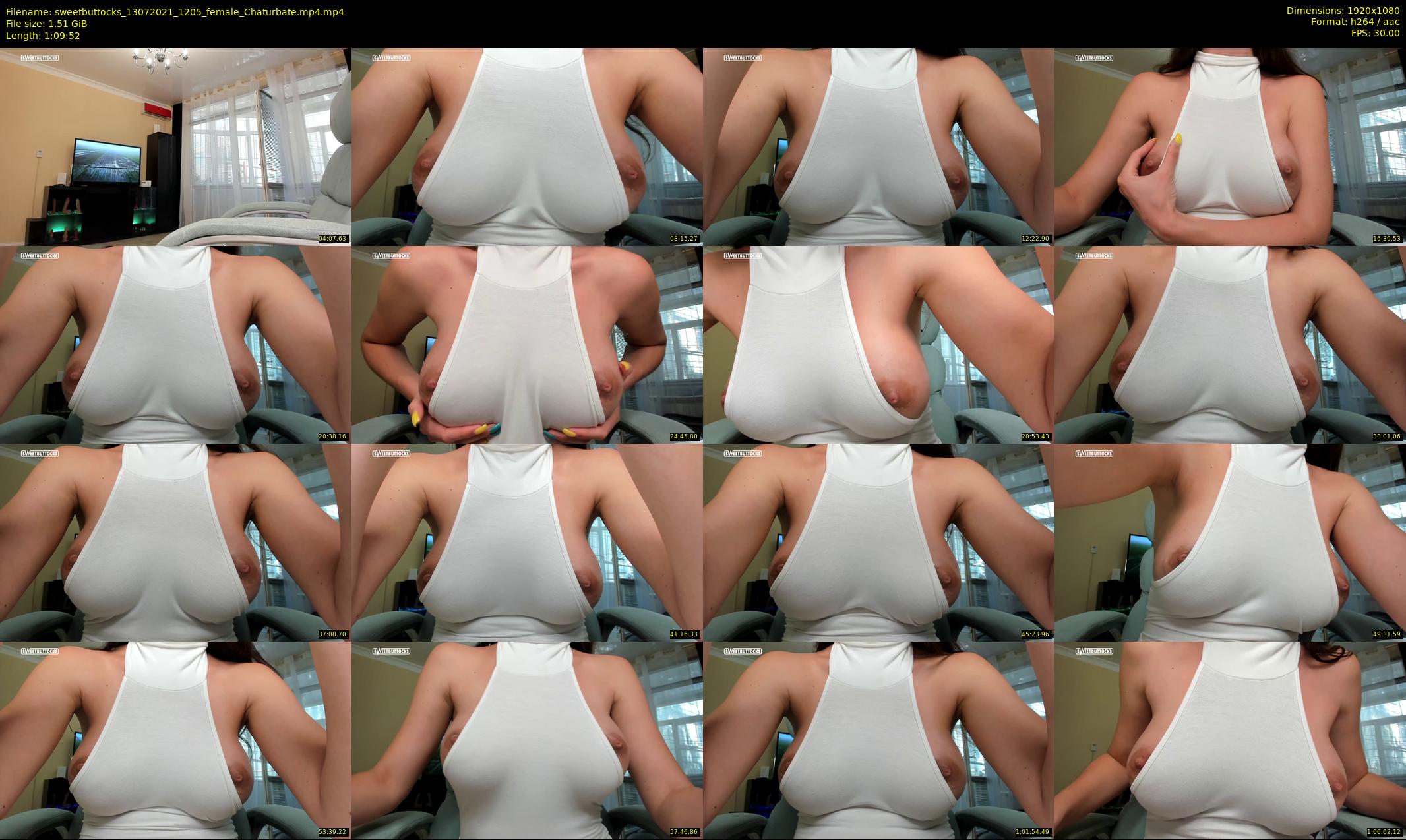 sweetbuttocks — 70 minute Chaturbate female cam show recording, 1080p, Jul 13, 2021