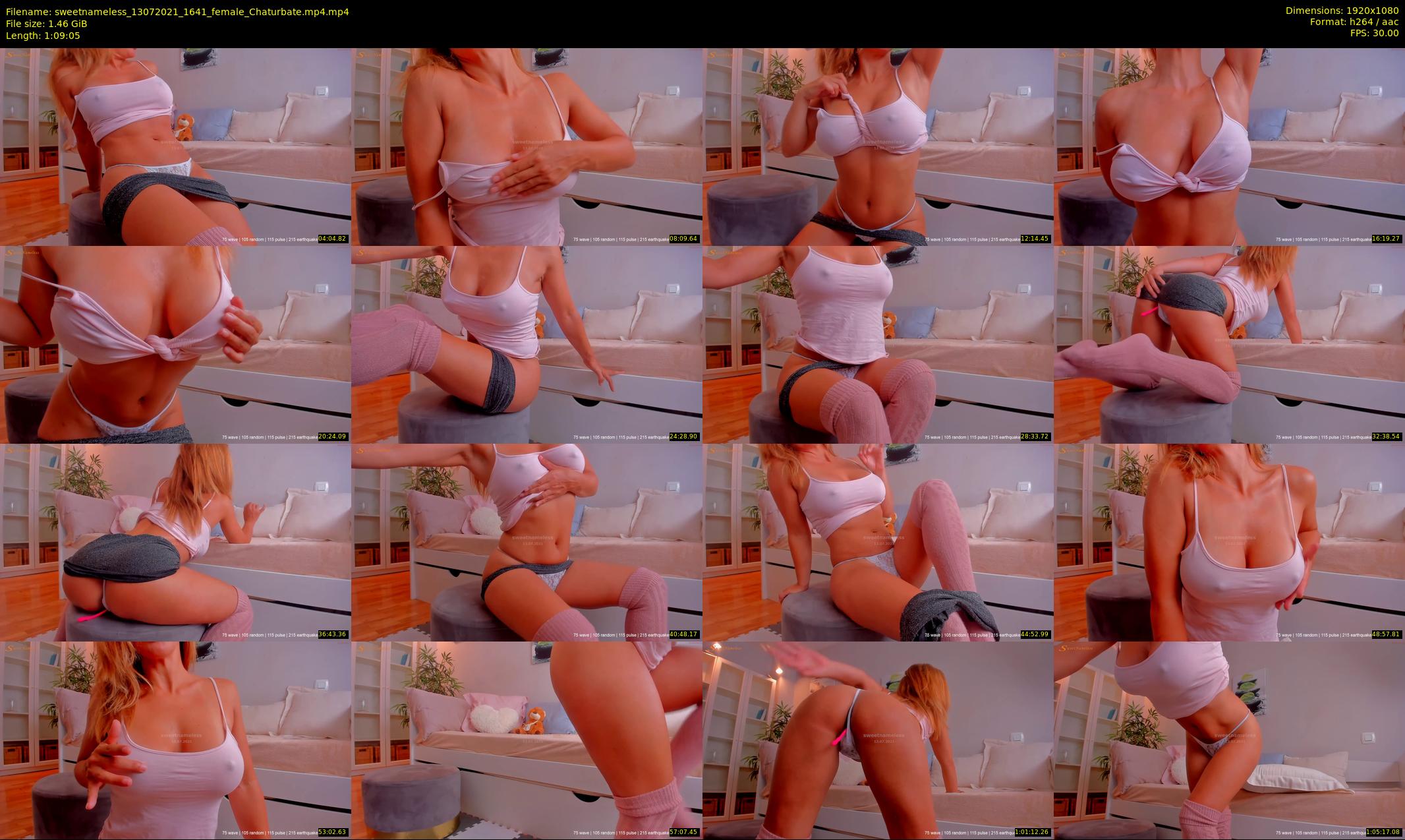 sweetnameless — 70 minute Chaturbate couple cam show recording, 1080p, Jul 13, 2021