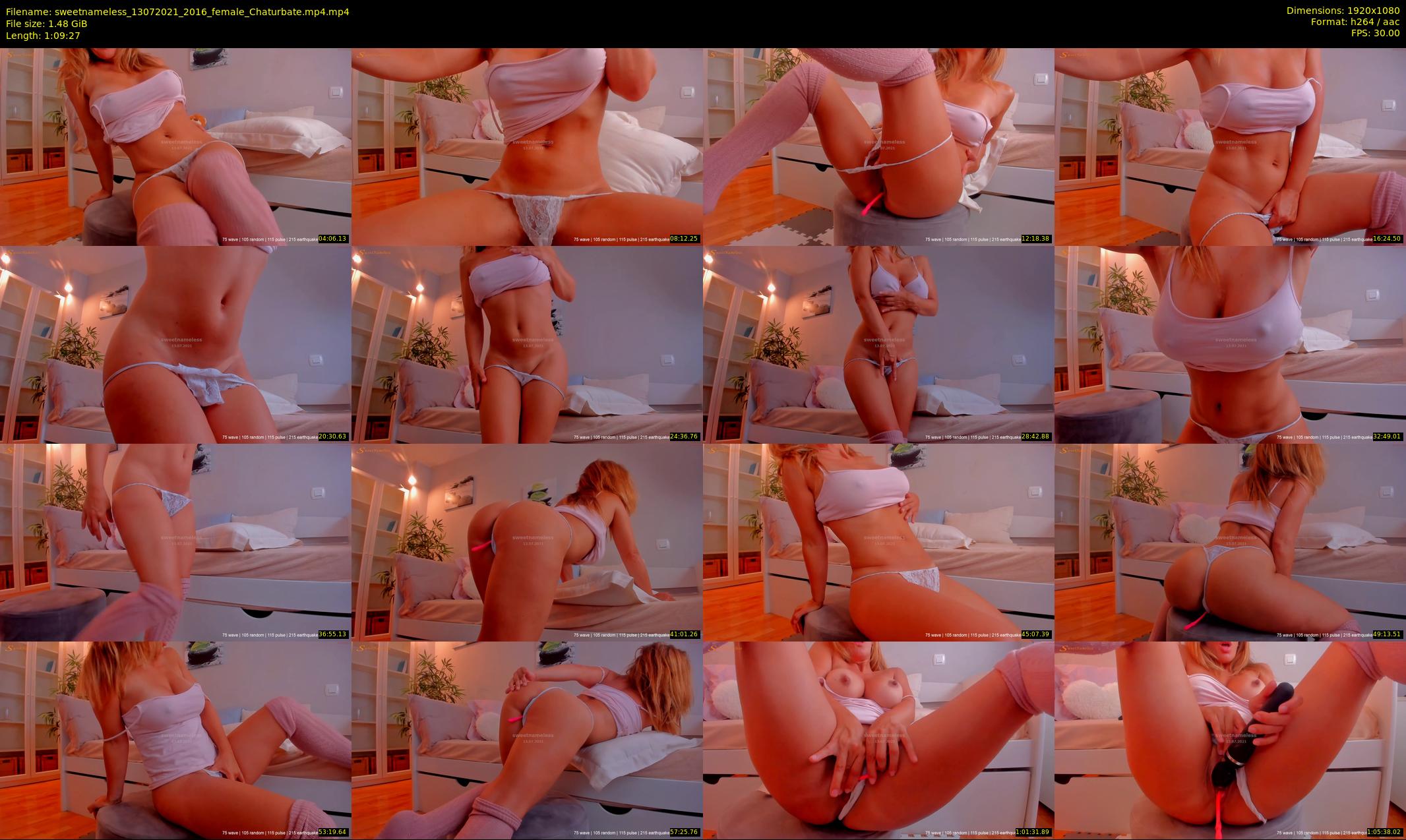 sweetnameless — 70 minute Chaturbate couple cam show recording, 1080p, Jul 13, 2021