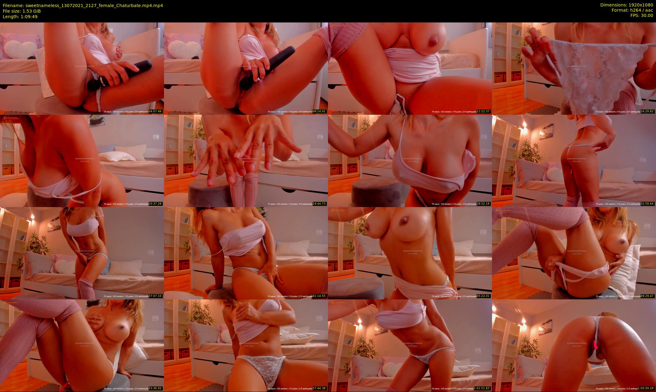 sweetnameless — 70 minute Chaturbate couple cam show recording, 1080p, Jul 13, 2021