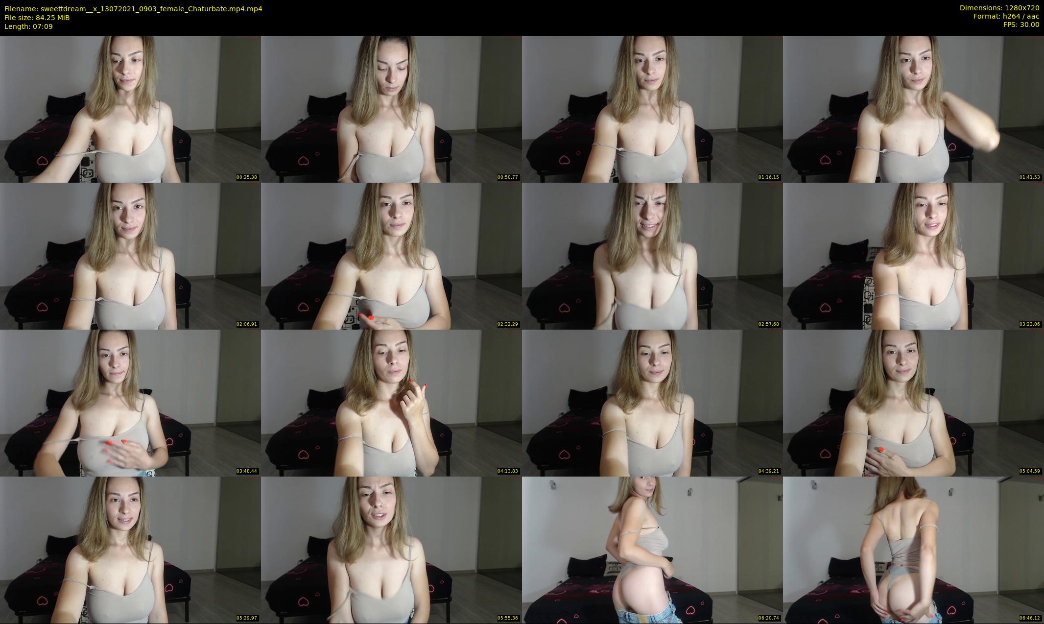 sweettdream__x — 8 minute Chaturbate female cam show recording, 720p, Jul 13, 2021