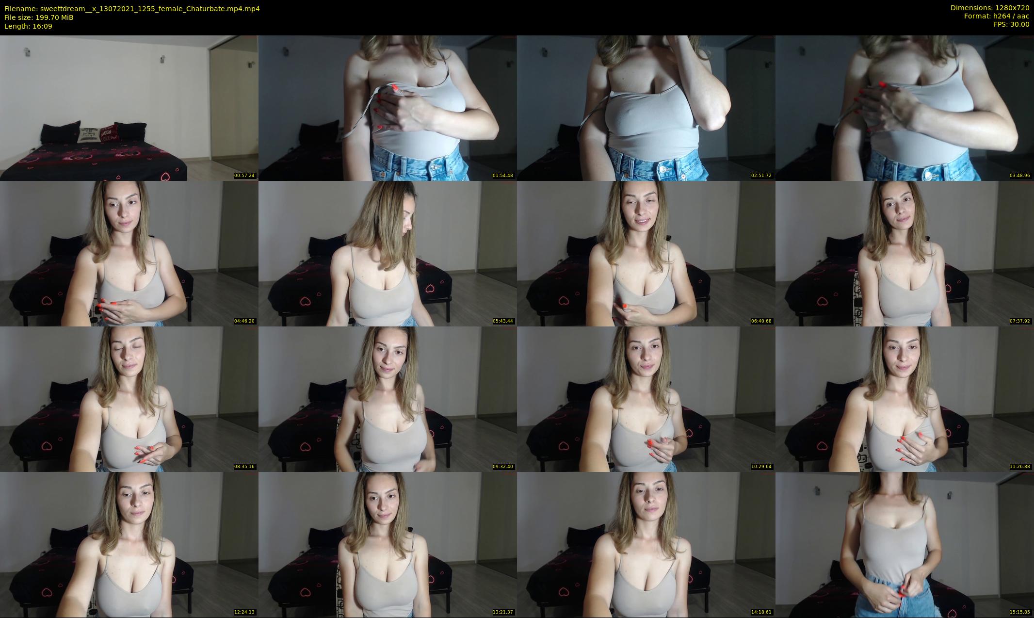 sweettdream__x — 17 minute Chaturbate female cam show recording, 720p, Jul 13, 2021