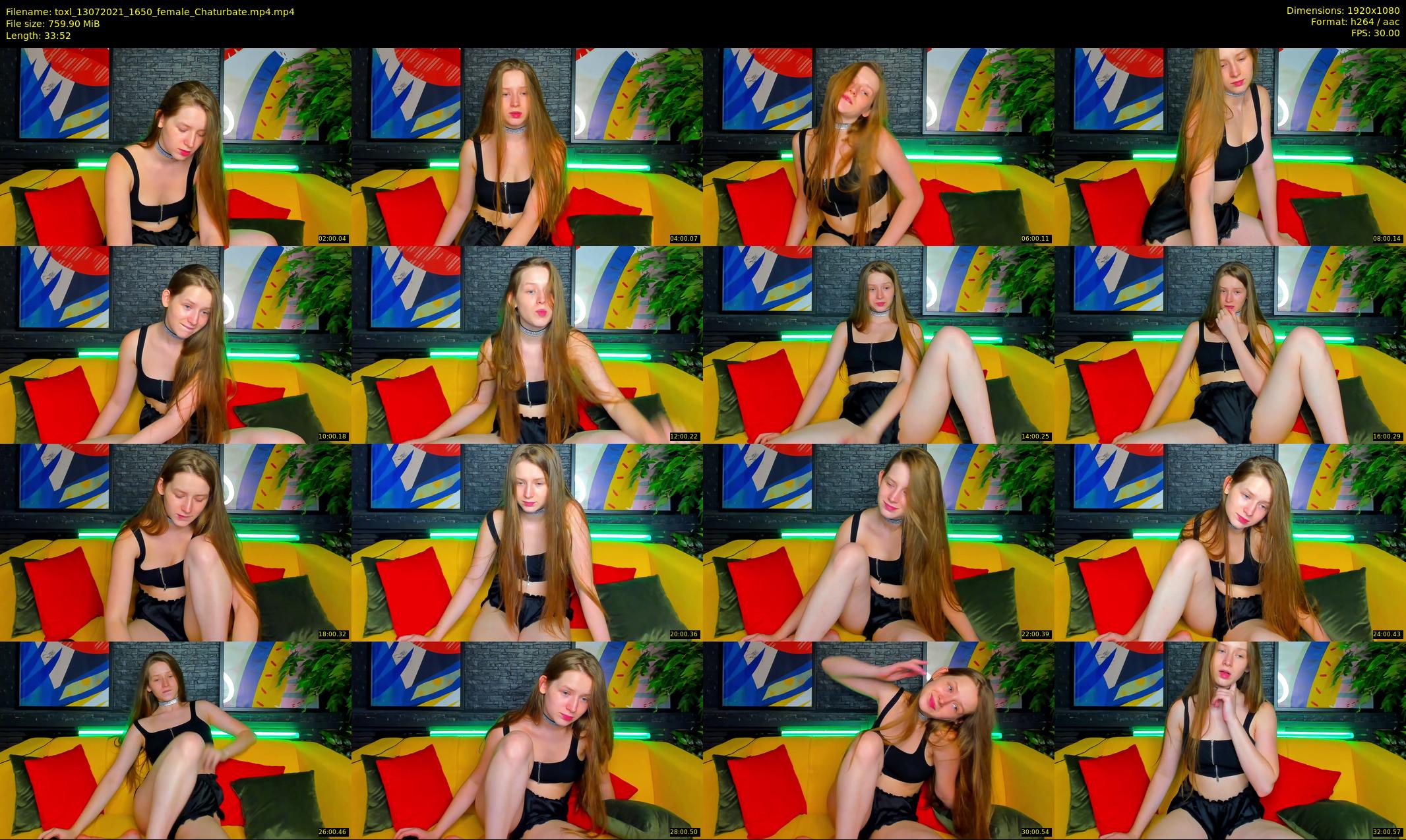 toxl — 34 minute Chaturbate female cam show recording, 1080p, Jul 13, 2021