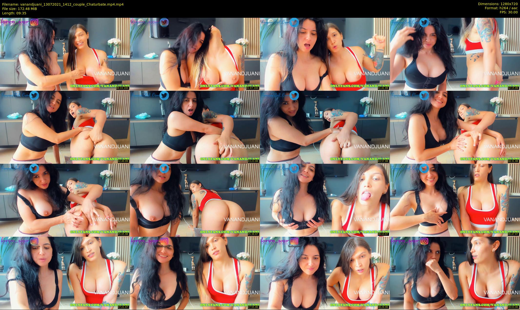 vanandjuani — 10 minute Chaturbate female cam show recording, 720p, Jul 13, 2021