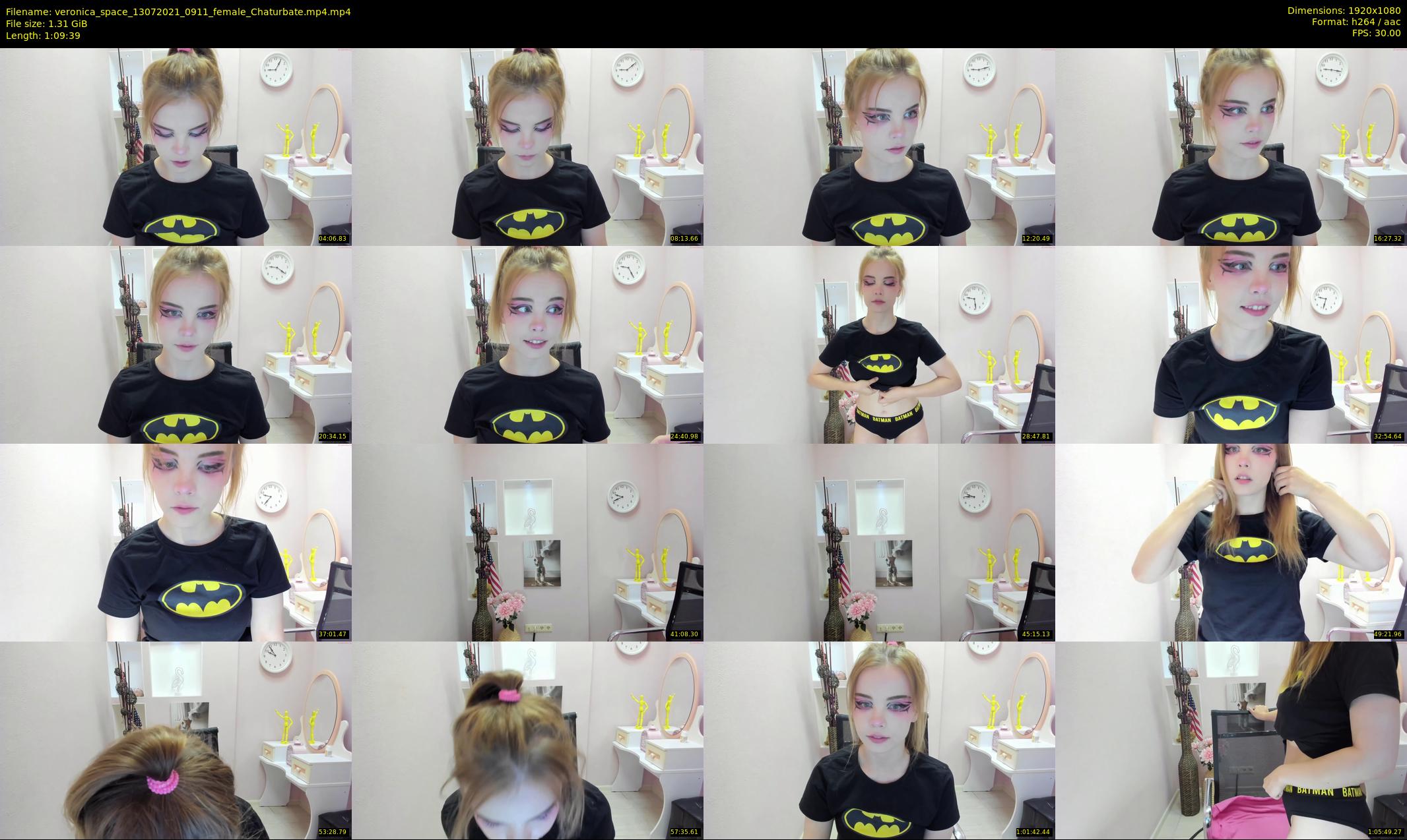 veronica_space — 70 minute Chaturbate female cam show recording, 1080p, Jul 13, 2021
