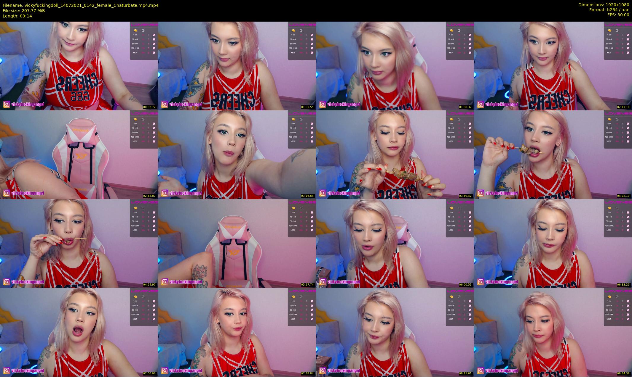 vickyfuckingdoll — 10 minute Chaturbate female cam show recording, 1080p, Jul 14, 2021