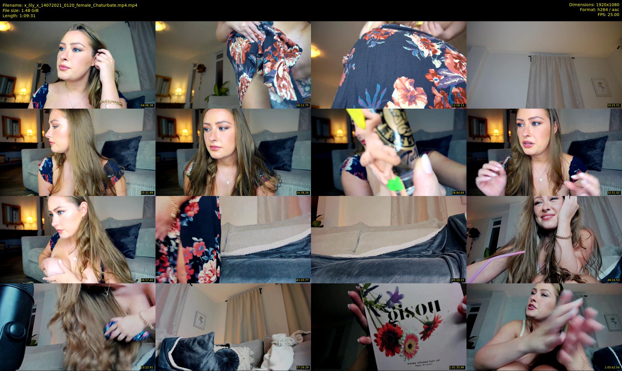 x_lily_x — 70 minute Chaturbate female cam show recording, 1080p, Jul 14, 2021