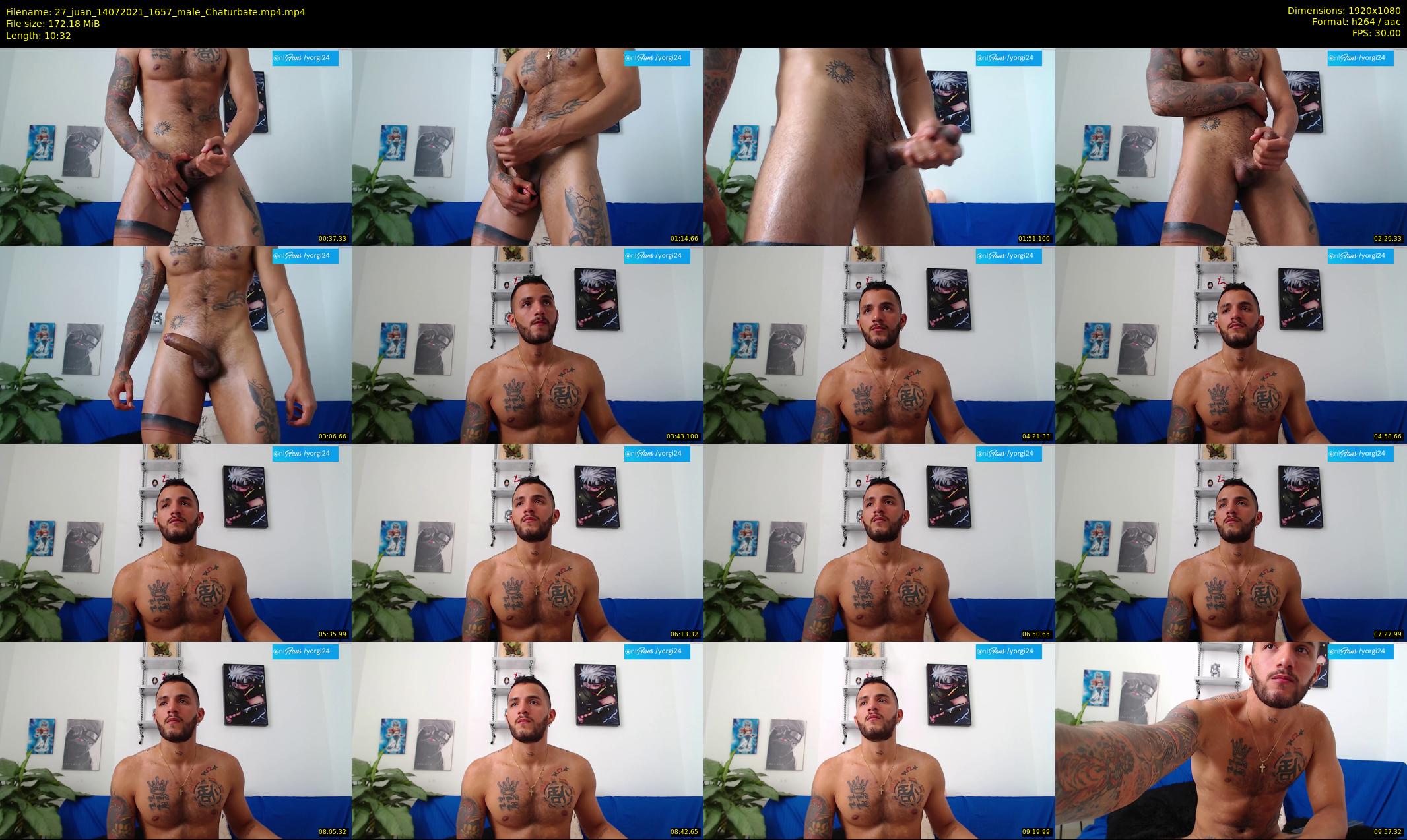 27_juan — 11 minute Chaturbate male cam show recording, 1080p, Jul 14, 2021