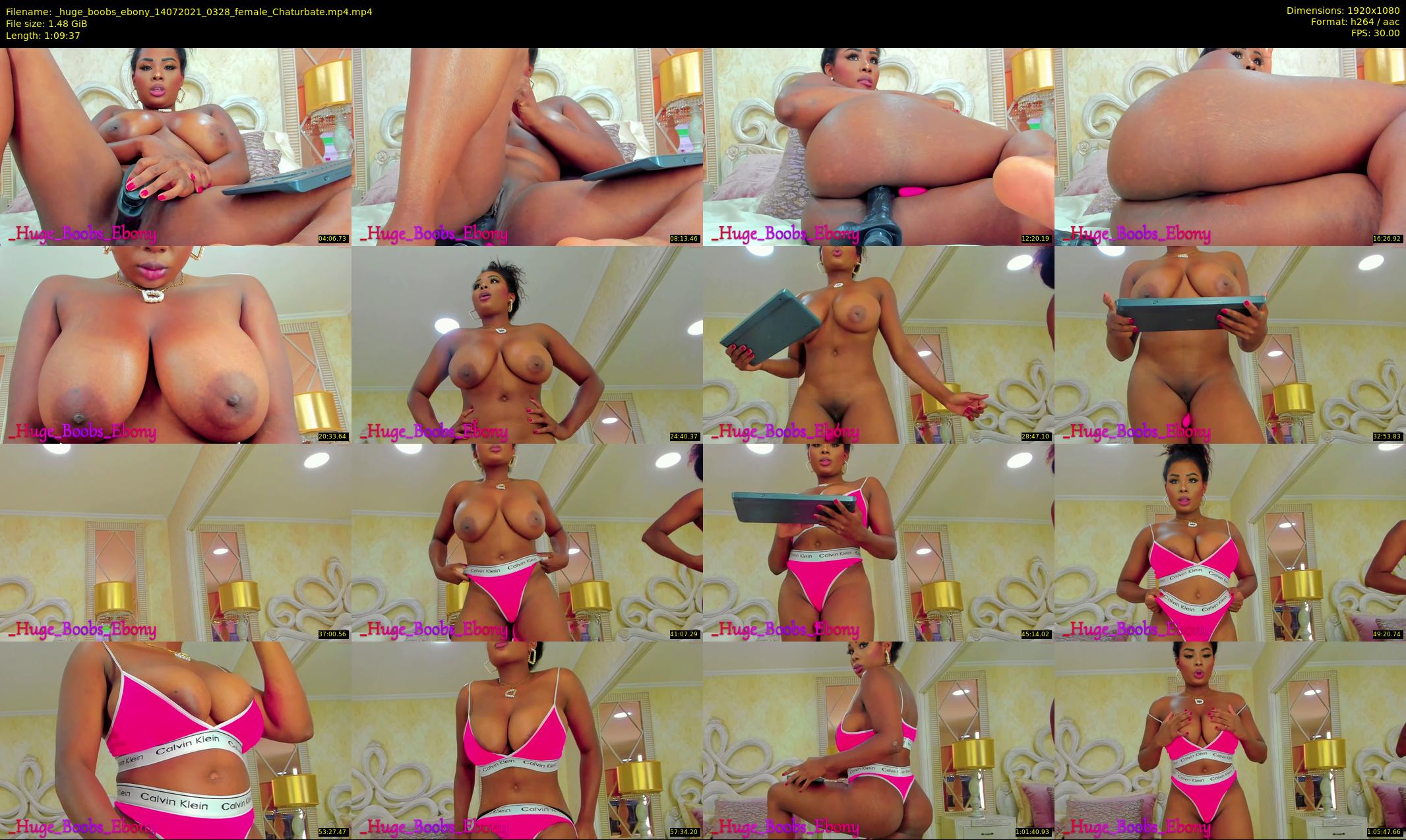 _huge_boobs_ebony — 70 minute Chaturbate female cam show recording, 1080p, Jul 14, 2021