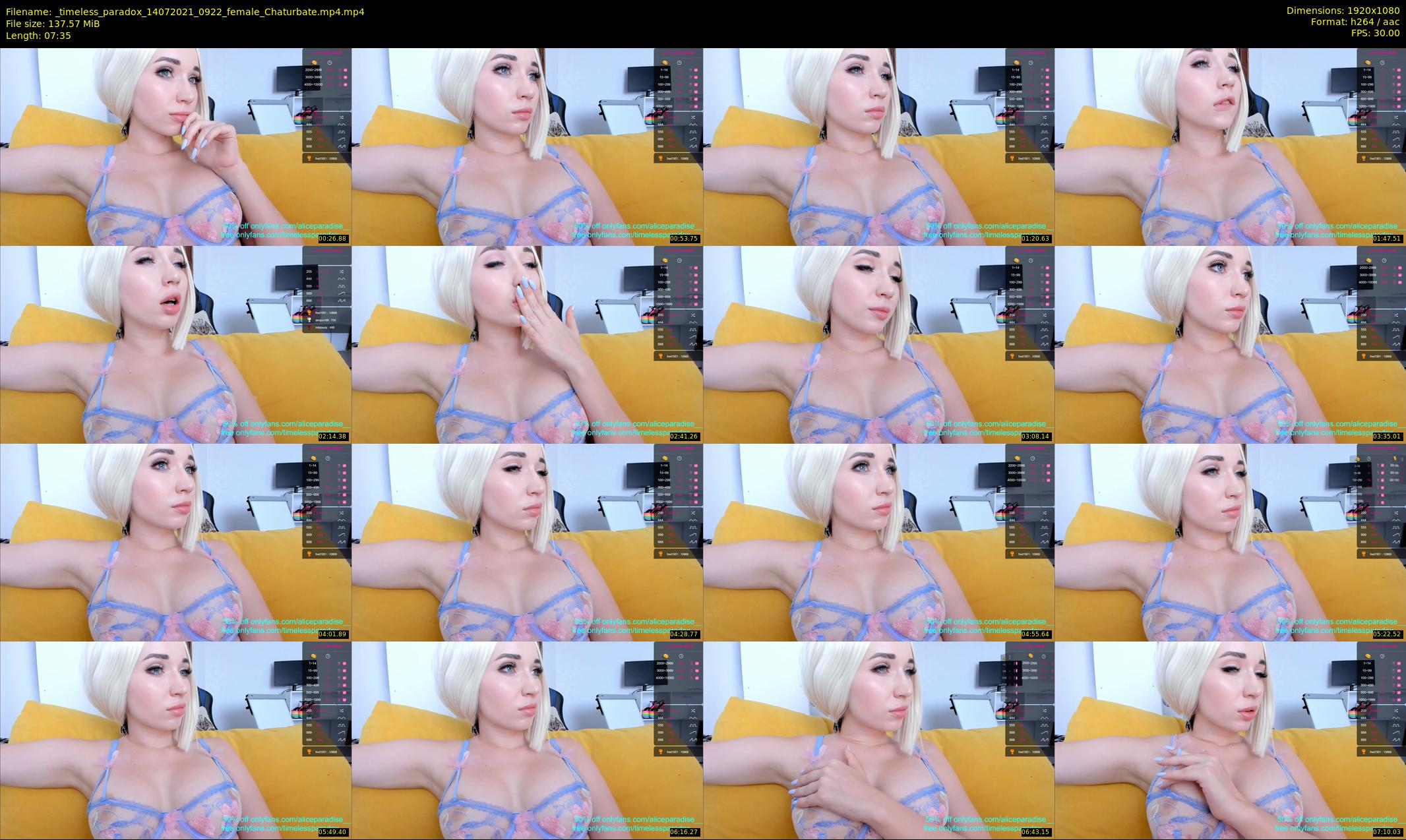 _timeless_paradox — 8 minute Chaturbate female cam show recording, 1080p, Jul 14, 2021