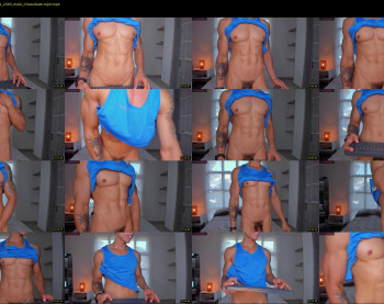aaronmagnum — 44 minute Chaturbate male cam show recording, 720p, Jul 14, 2021