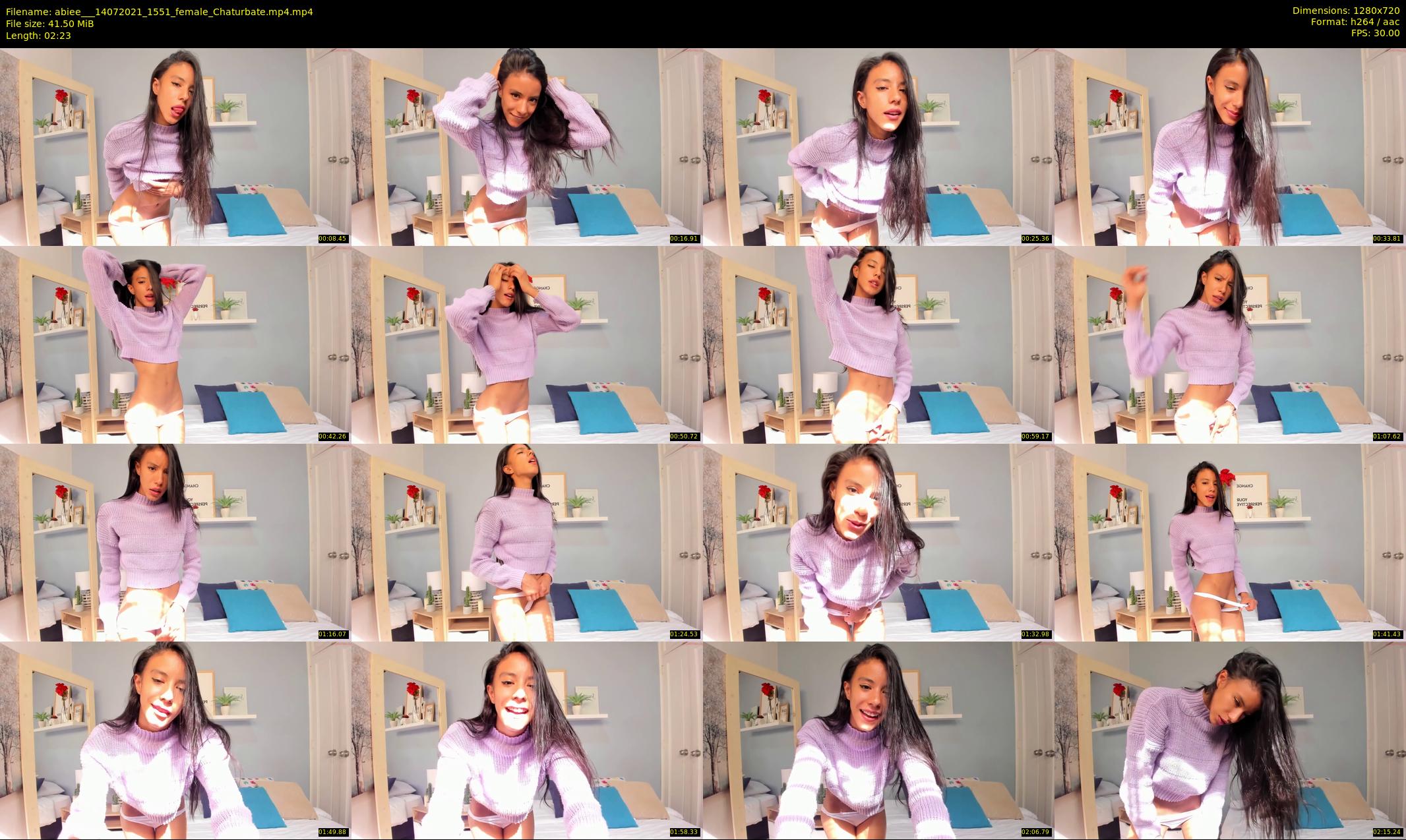 abiee__ — 3 minute Chaturbate female cam show recording, 720p, Jul 14, 2021