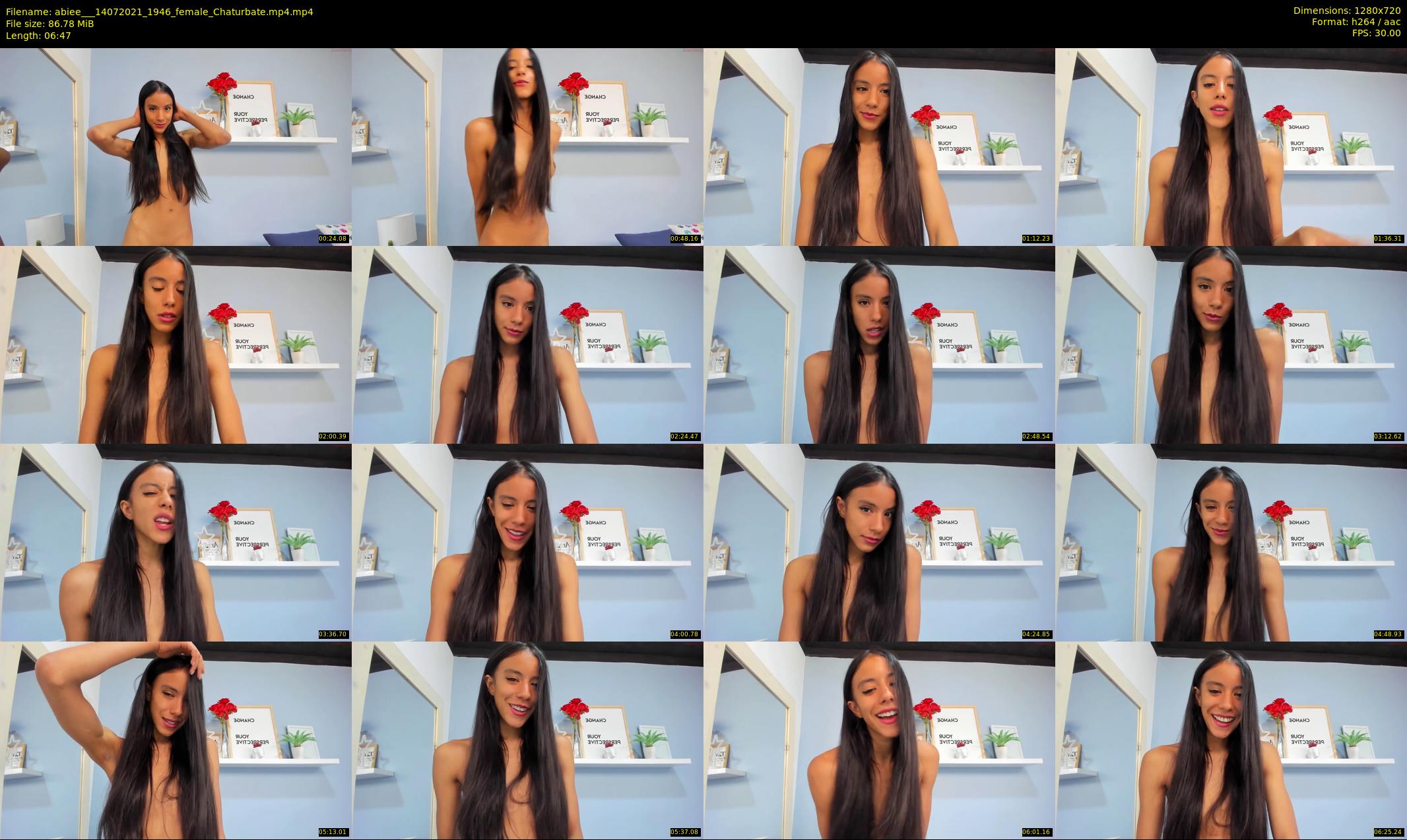 abiee__ — 7 minute Chaturbate female cam show recording, 720p, Jul 14, 2021