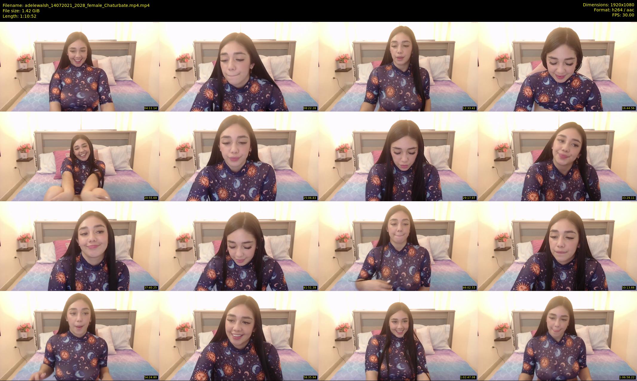 adelewalsh — 71 minute Chaturbate female cam show recording, 1080p, Jul 14, 2021